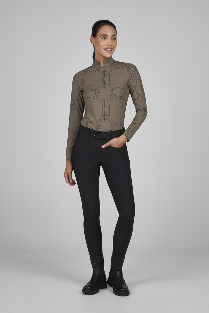 Functional shirt ladies zip selection