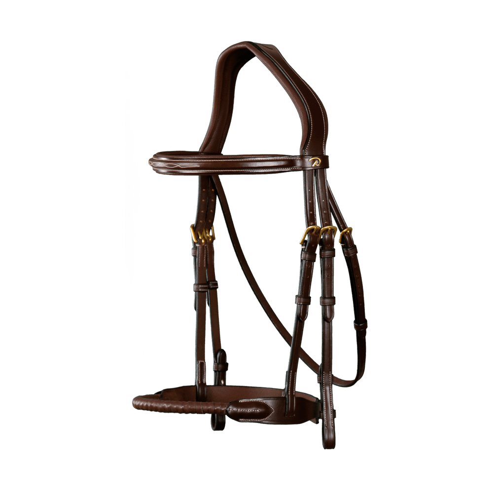 Trense mit Strickreithalfter (in Leder eingefasst) DY | Dy'on