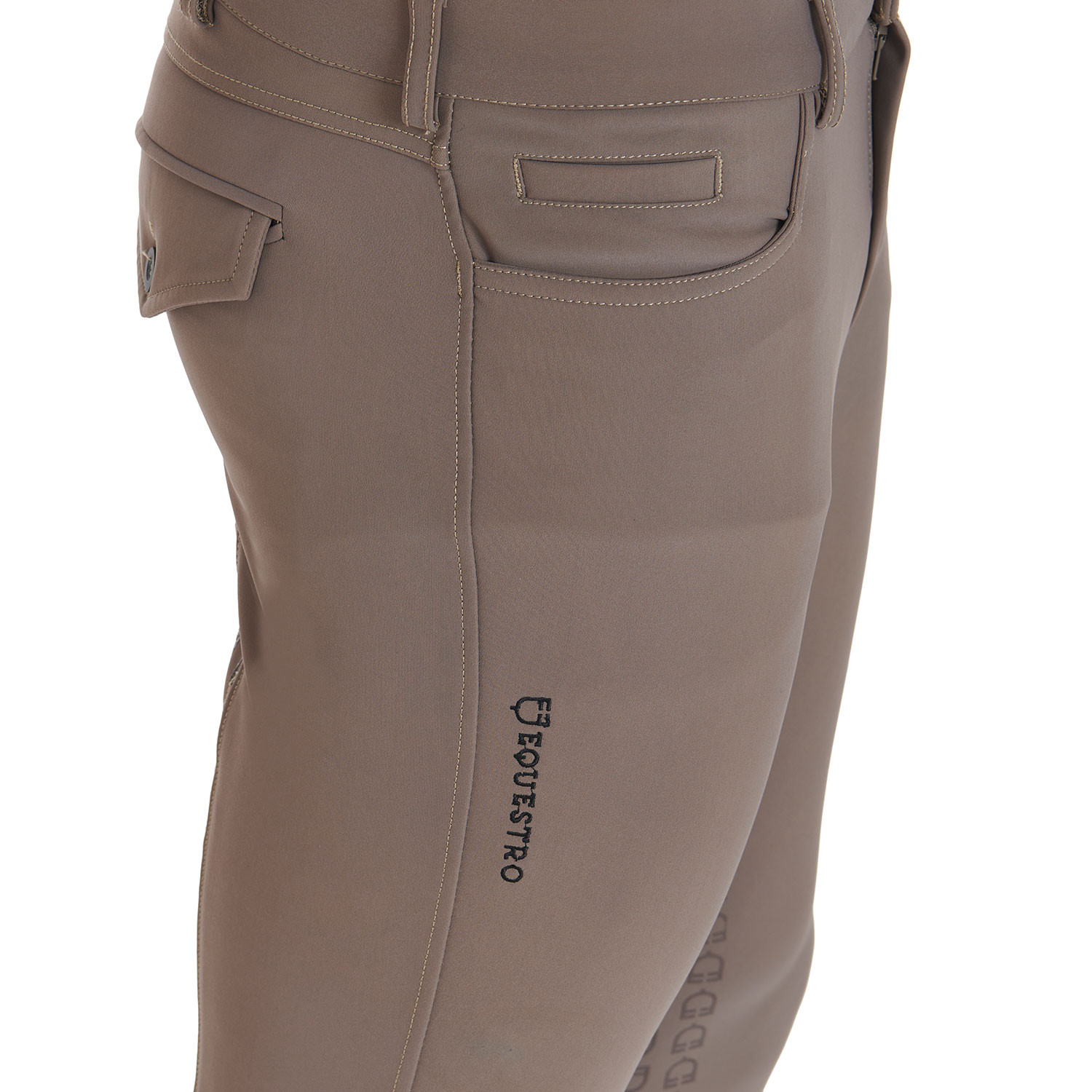Herren-Reithose Slim Fit mit Vollbesatz