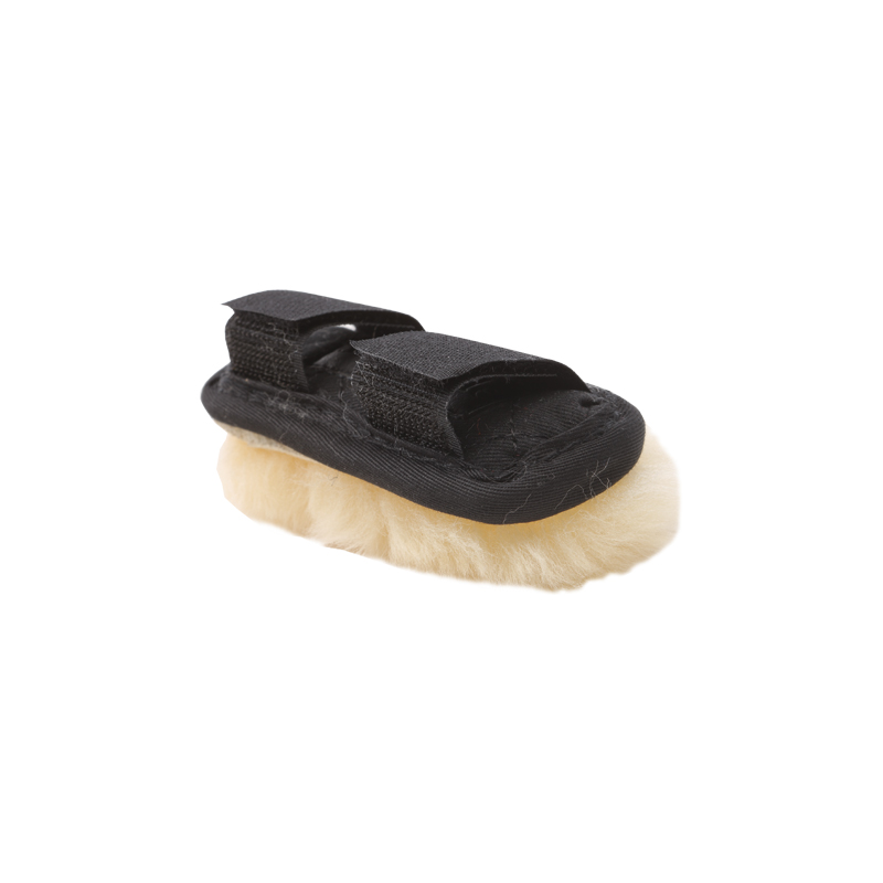 Chin pad lambskin - 10cm - 2 Velcro