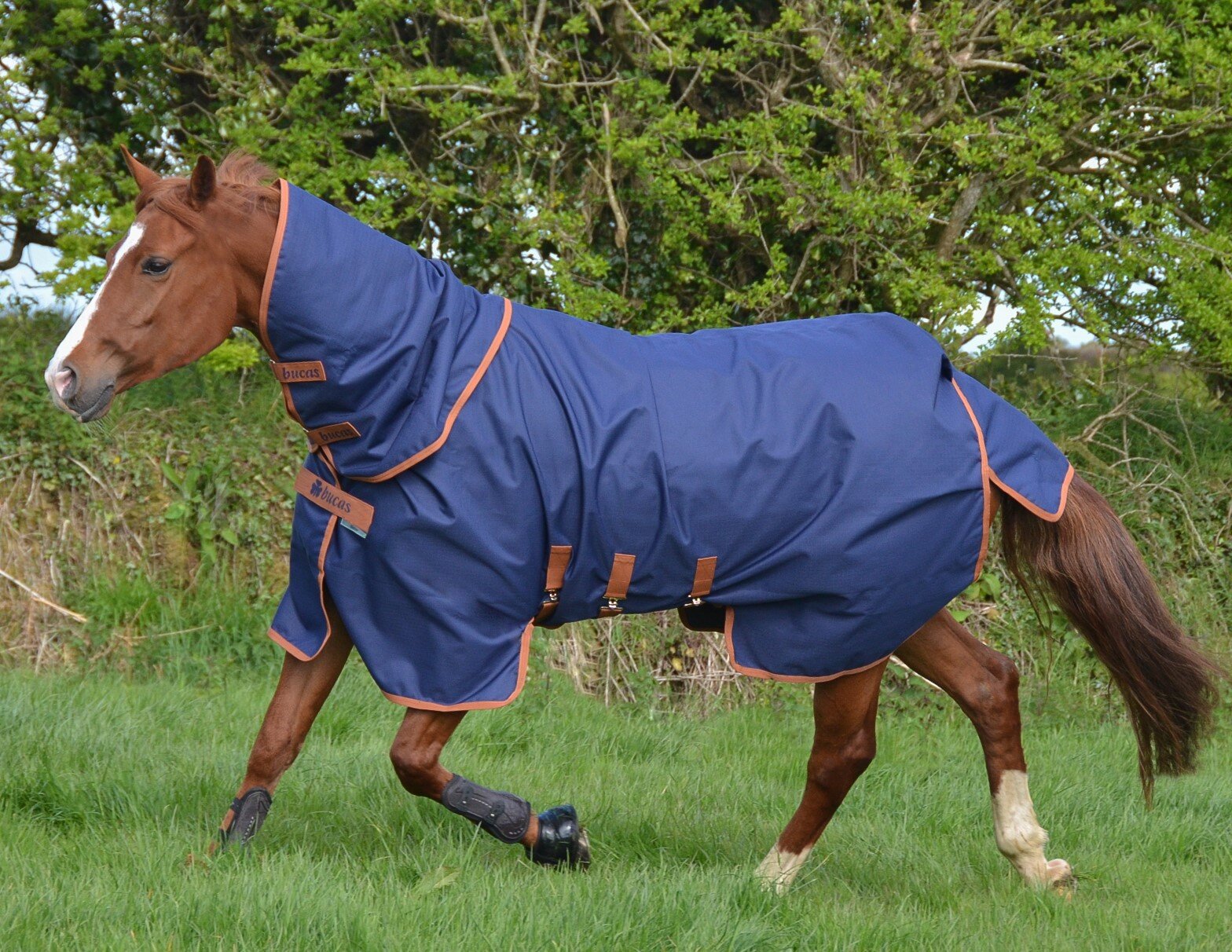 Halsteil für die Outdoordecke X-Range in navy