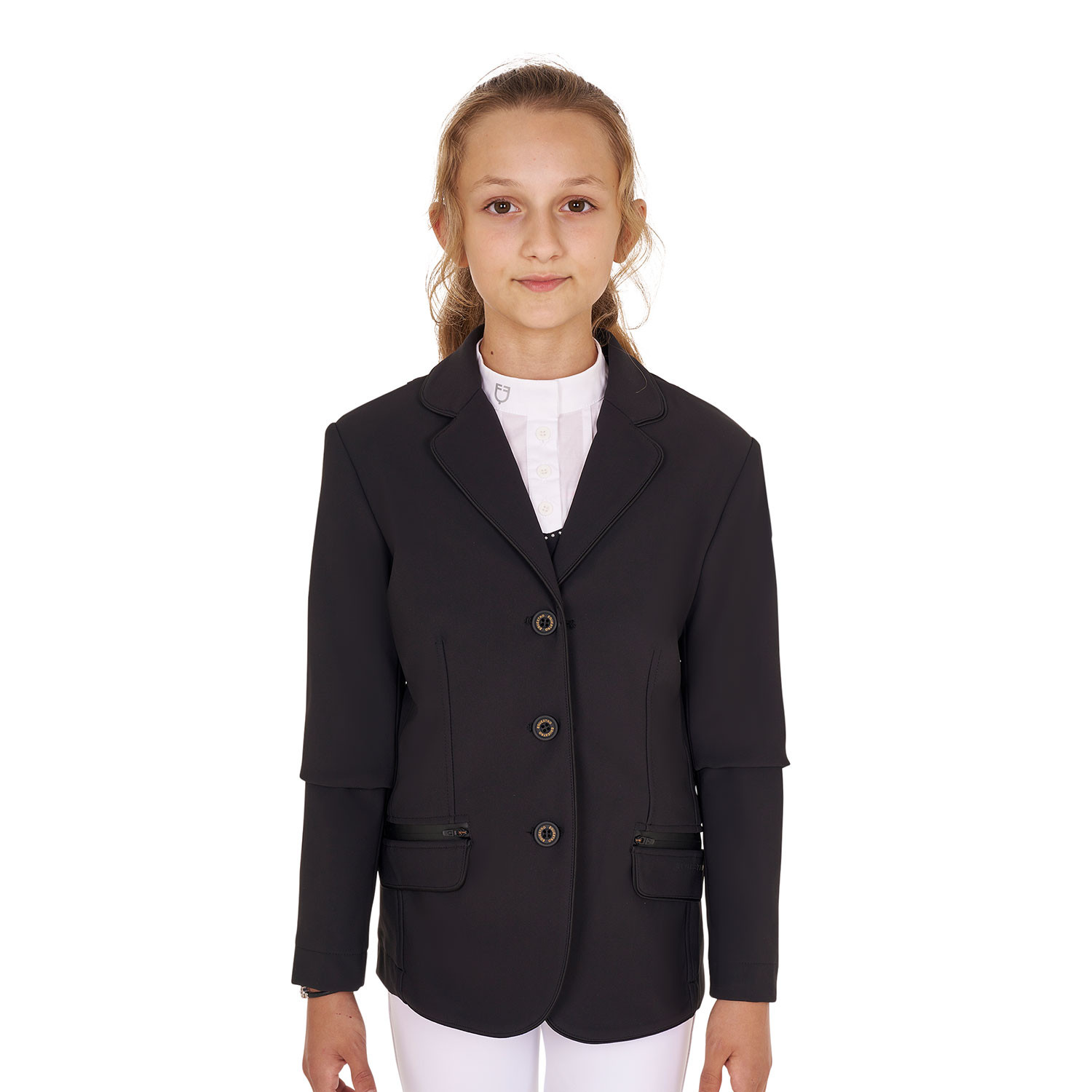 Turnierjacket für Mädchen aus technischem Gewebe