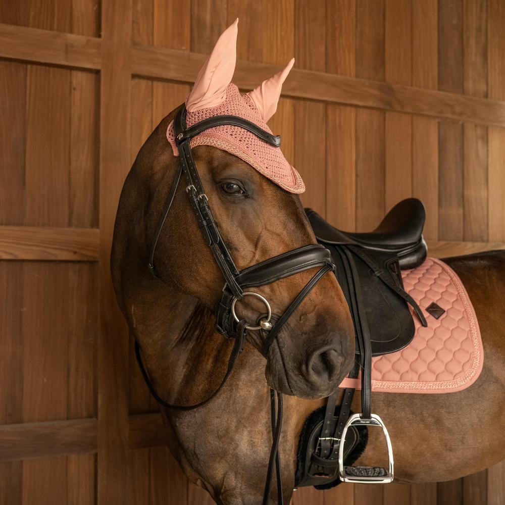 Ear bonnet Wellington Soundless with braided glitter cord