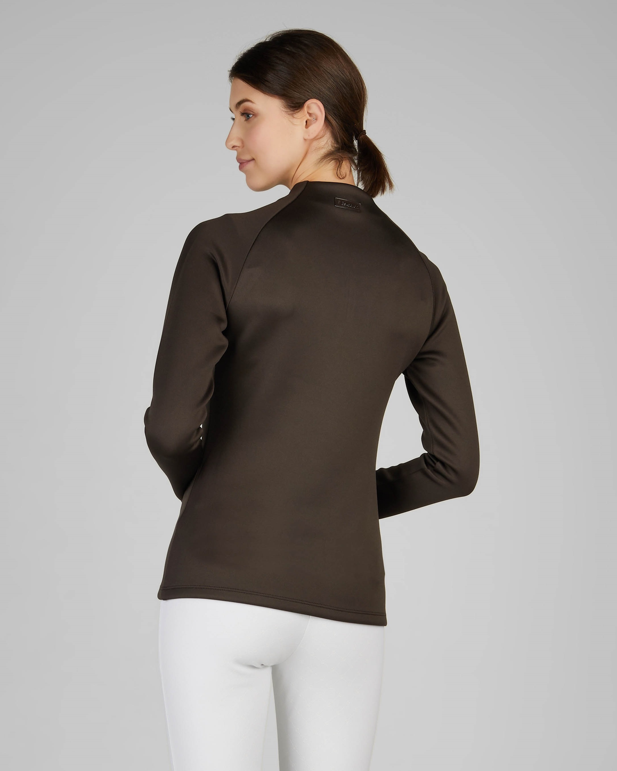 Women's Half Zip Platinum functional shirt
