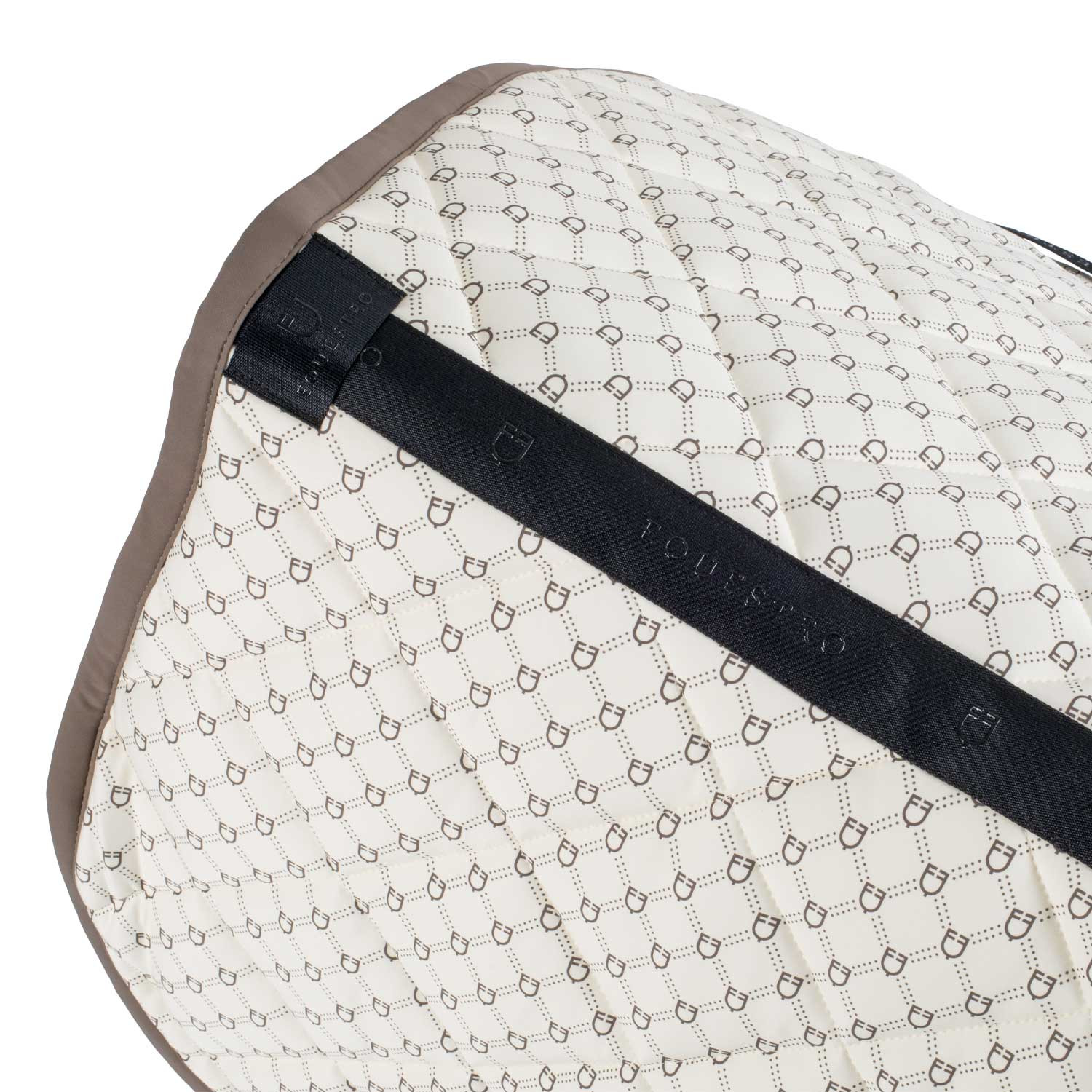 Springschabracke mit Monogramm-Print