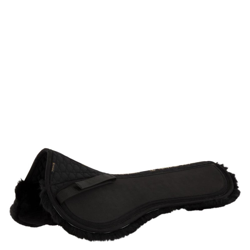 Sattelunterlage Impact in schwarz/schwarz