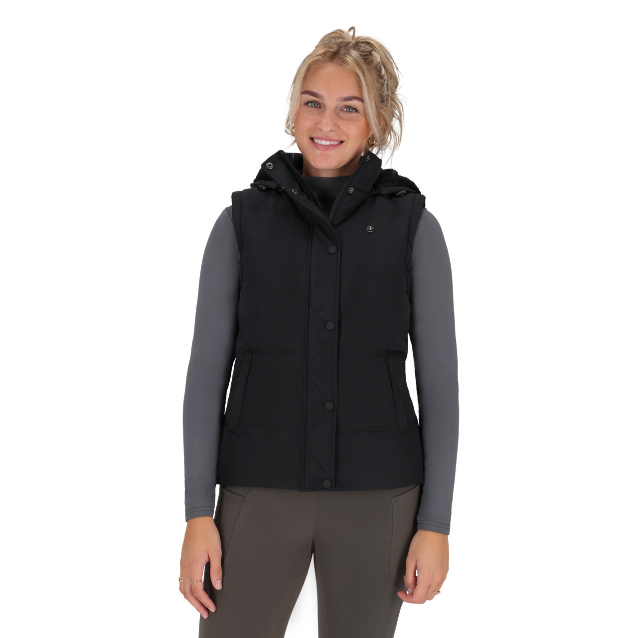 Rayah winter jacket with detachable sleeves