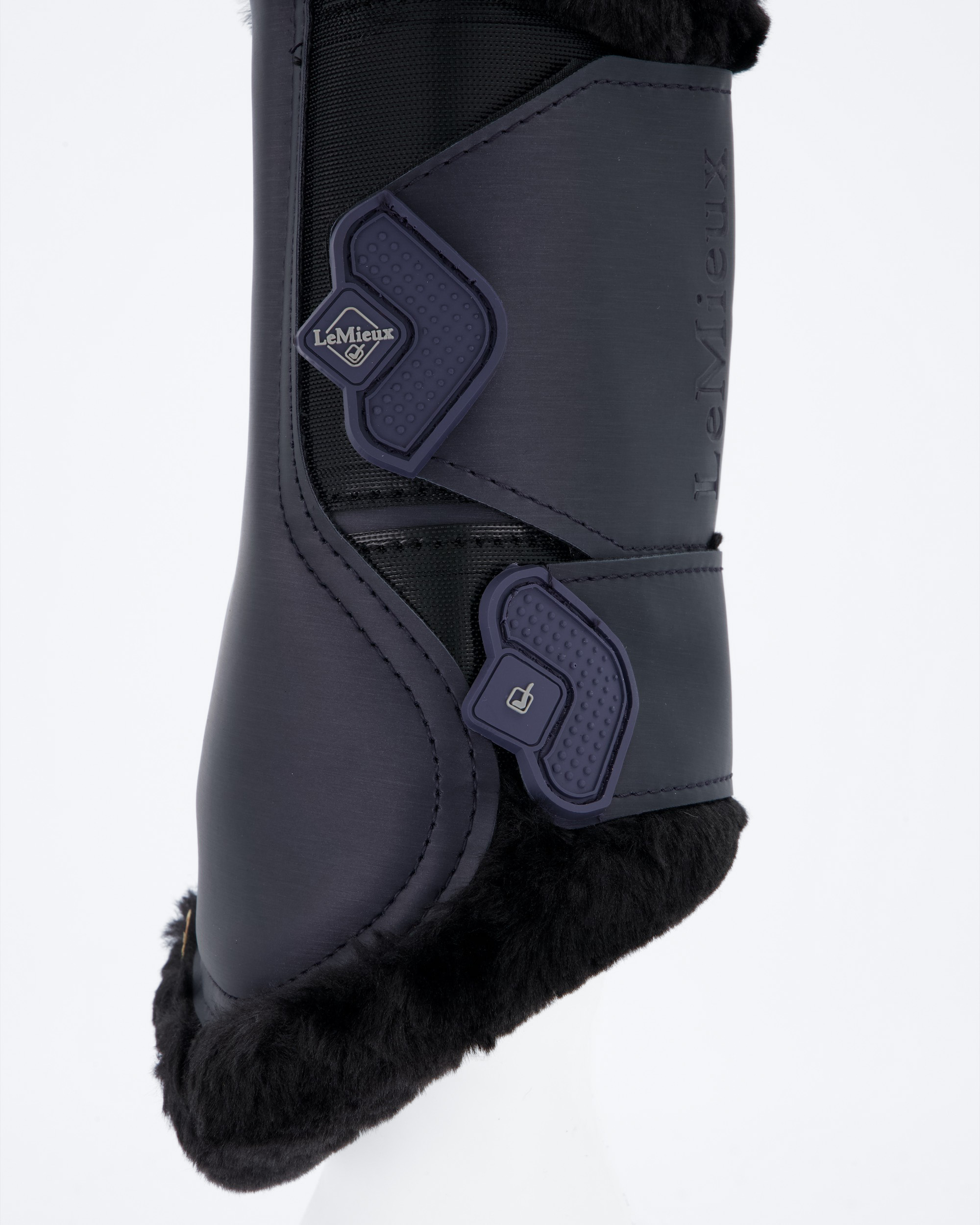 Gaiters Fleece Edged Mesh Twilight