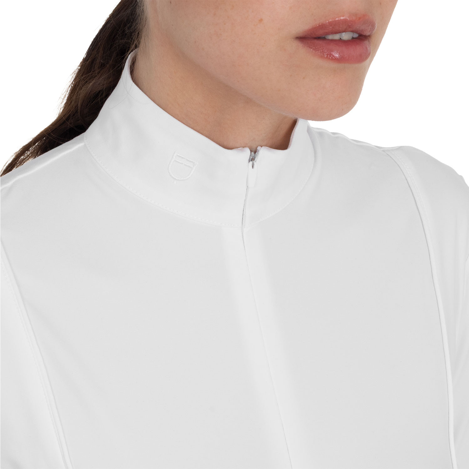 Damen-Turnierpolo aus technischem Wintermaterial