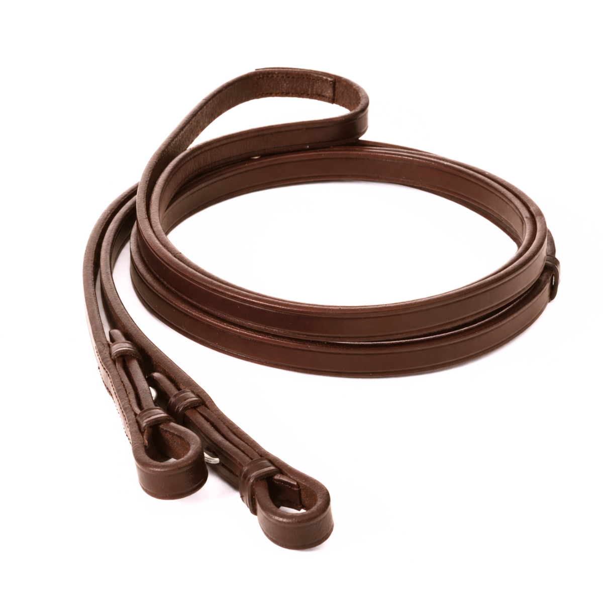 Rênes de bride cuir-14mm-sans barrettes