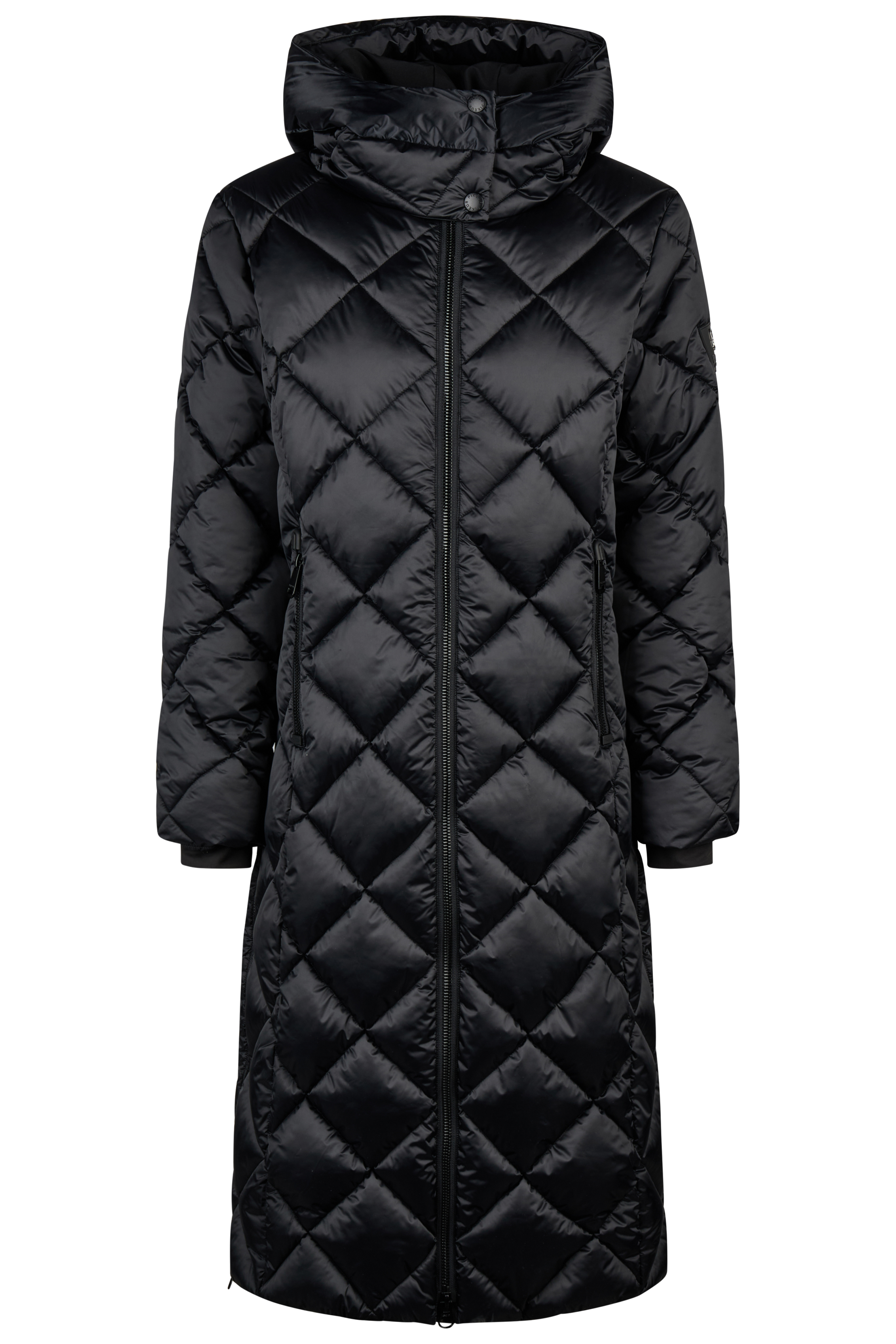 Mantel Damen Quiltdiamond mit Kapuze