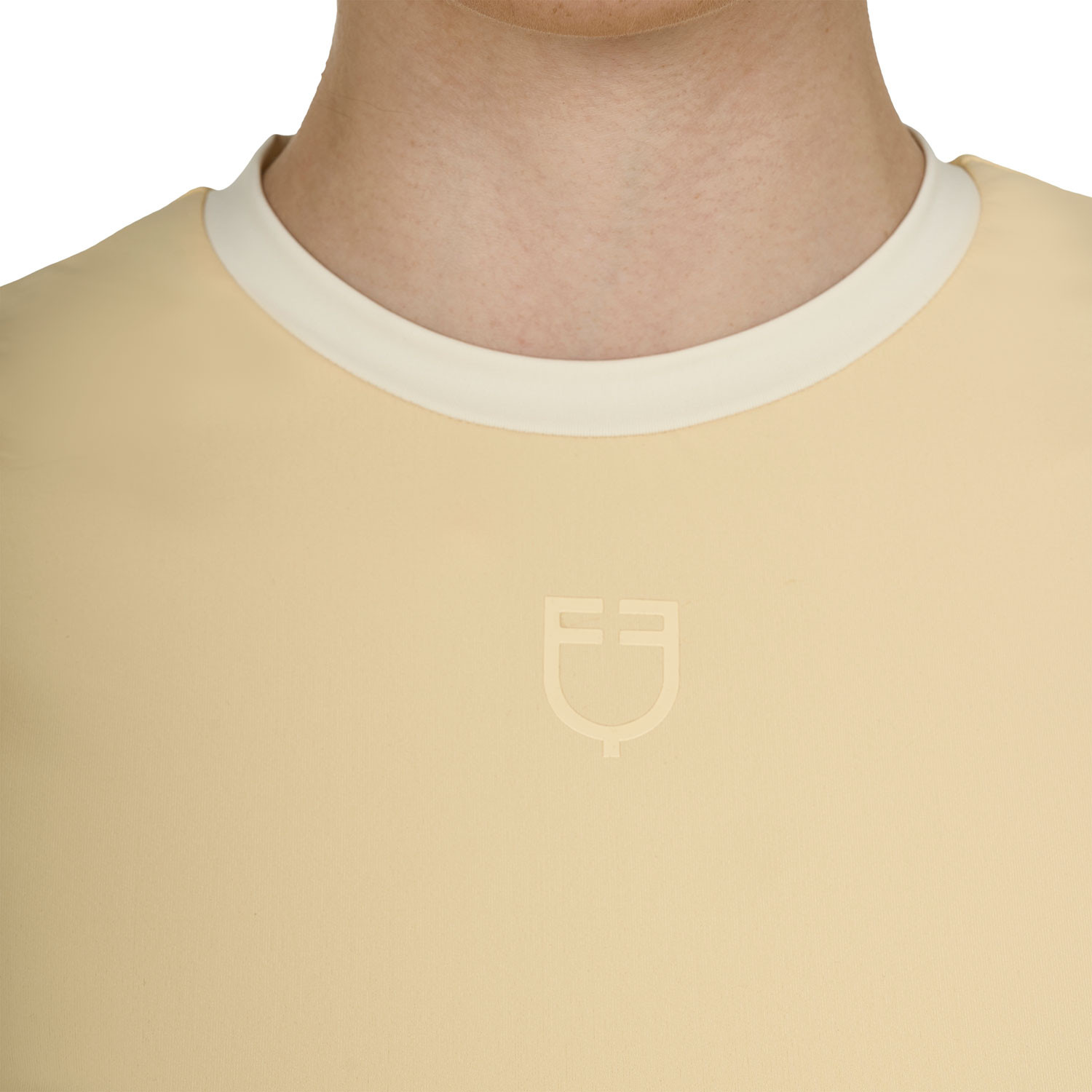 Cropped T-Shirt für Damen aus Funktionsmaterial