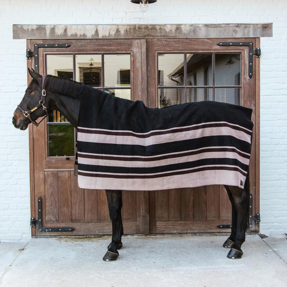 Square Stripes Heavy fleece blanket