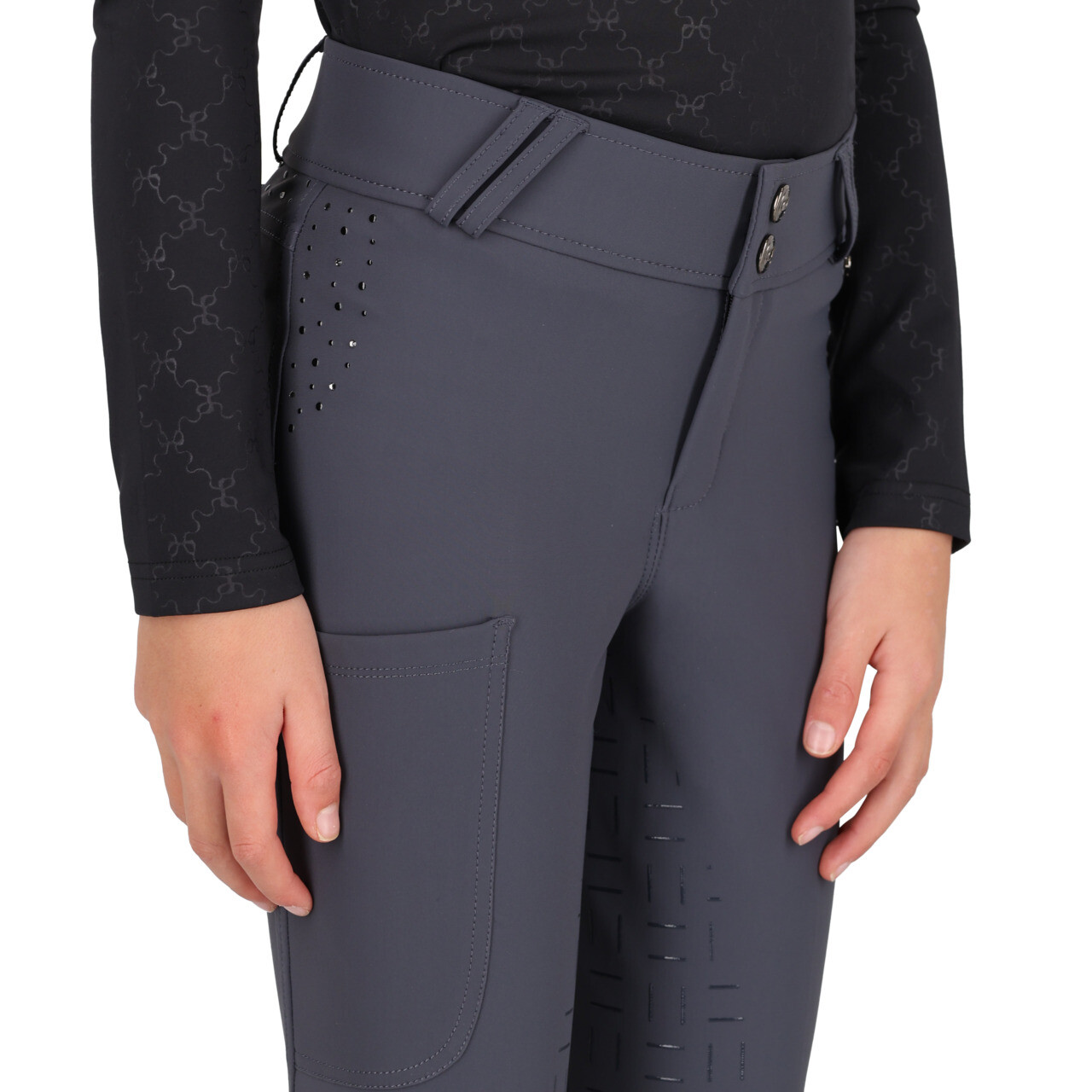Reithose Livora Junior Vollbesatz