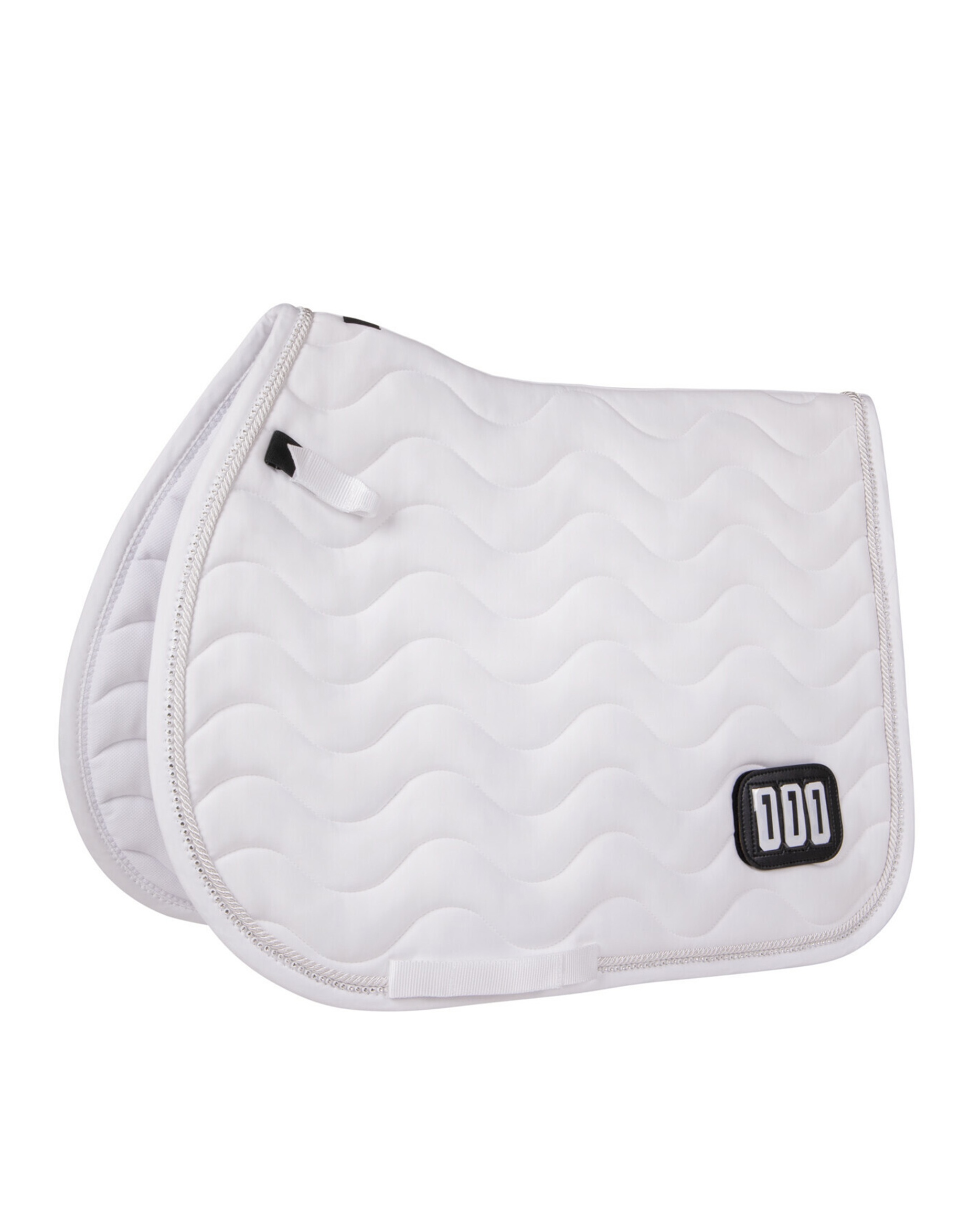 Saddle pad with start numbers
