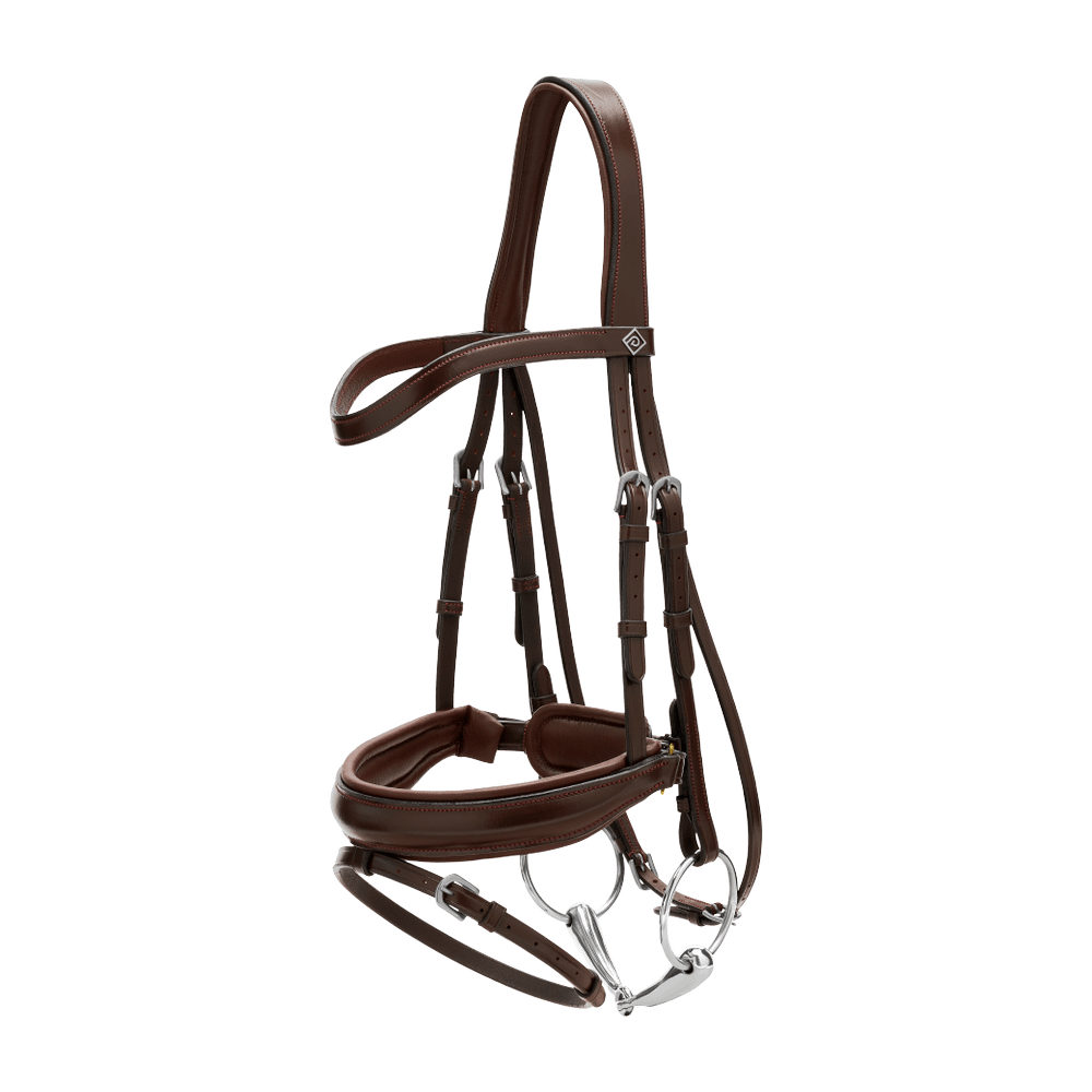 Trense mit breitem schwedischem Reithalfter WO