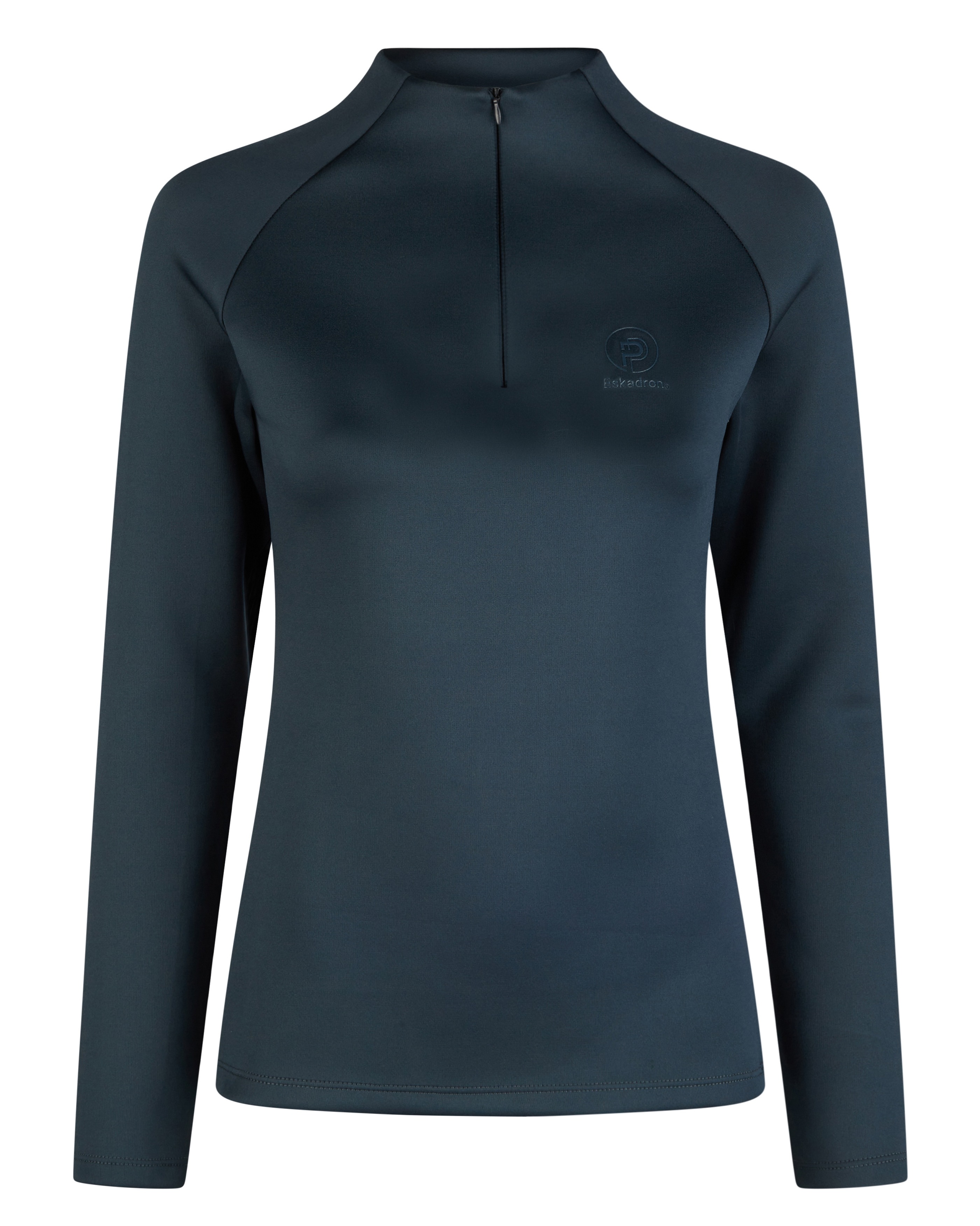 Women's Half Zip Platinum functional shirt