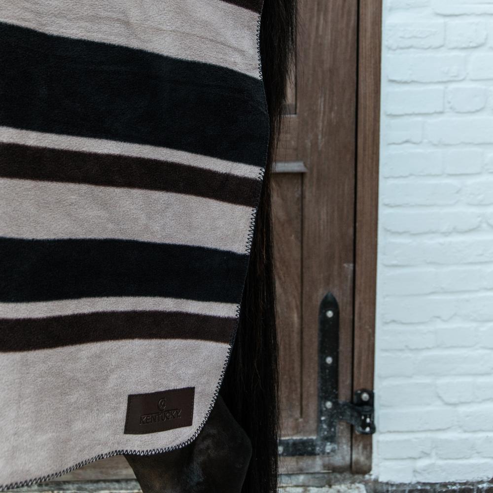 Square Stripes Heavy fleece blanket