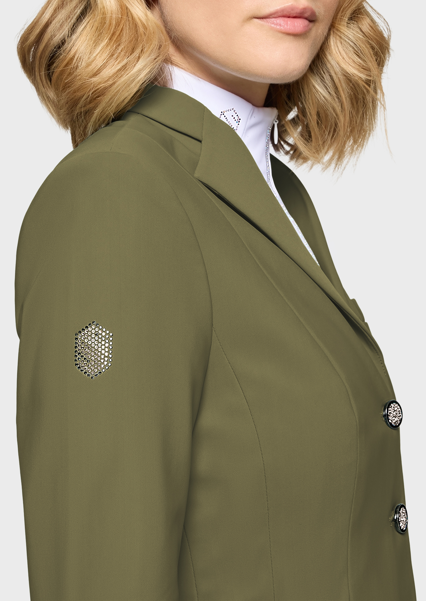 Turnierjacket Damen Victorine Crystal Fabric