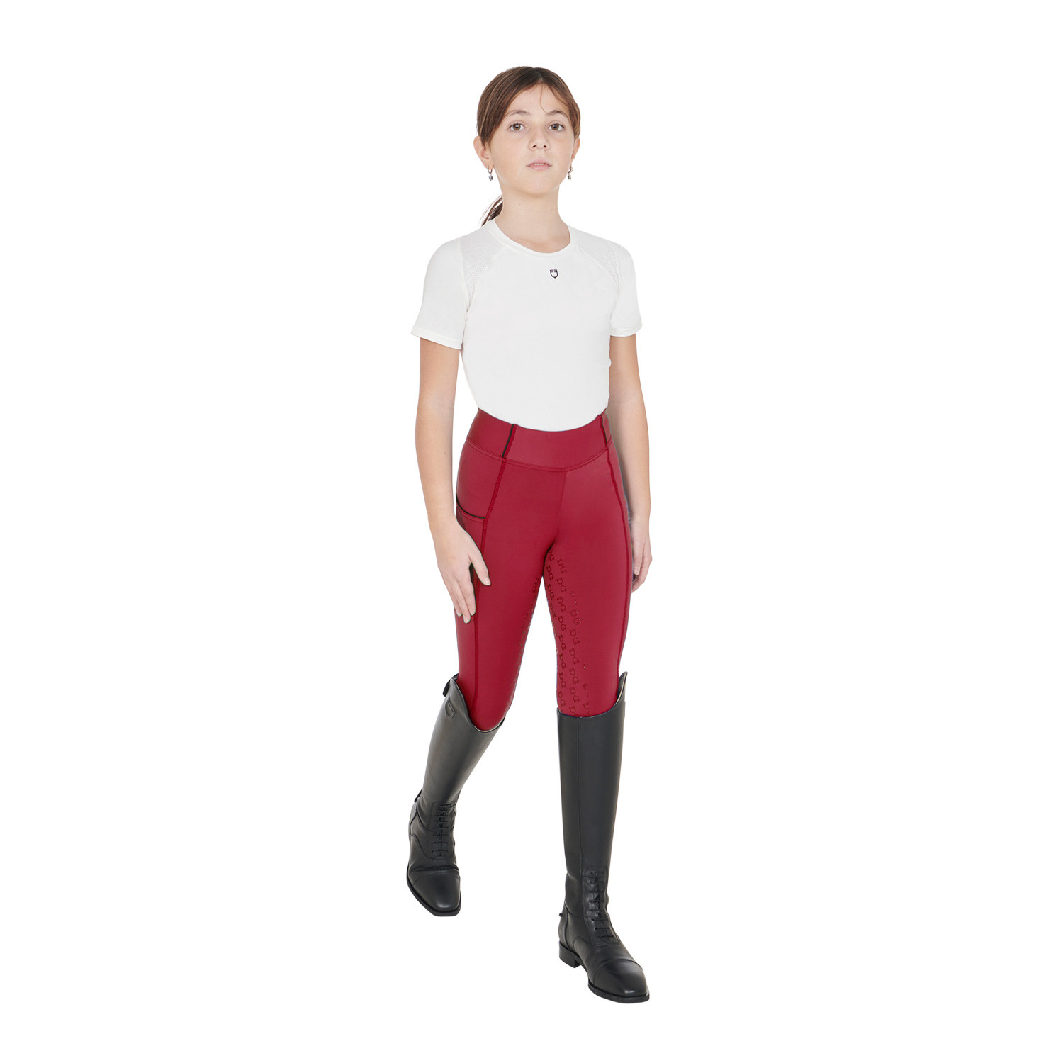 Mädchen-Leggings mit Fleecefutter