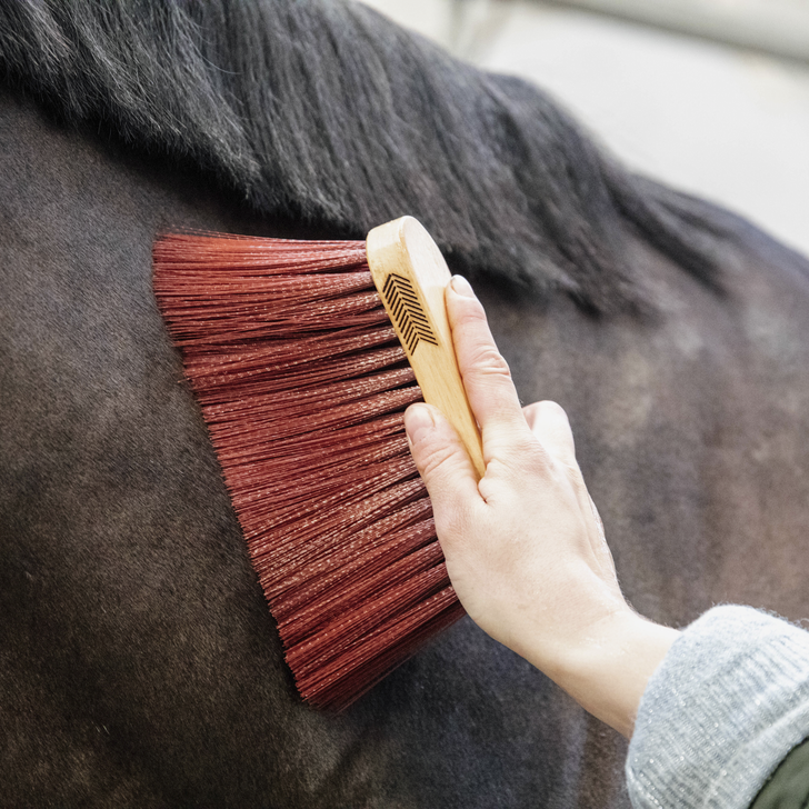 Middle Brush long in brown