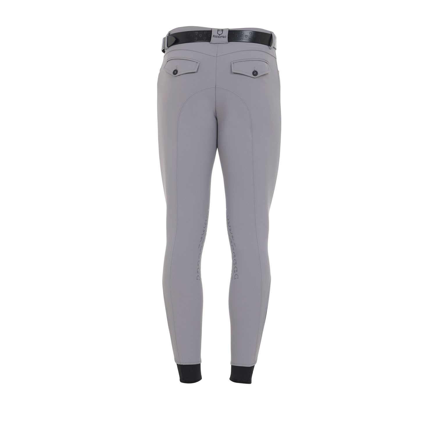 Schmale Herren-Reithose mit Grip und Logo