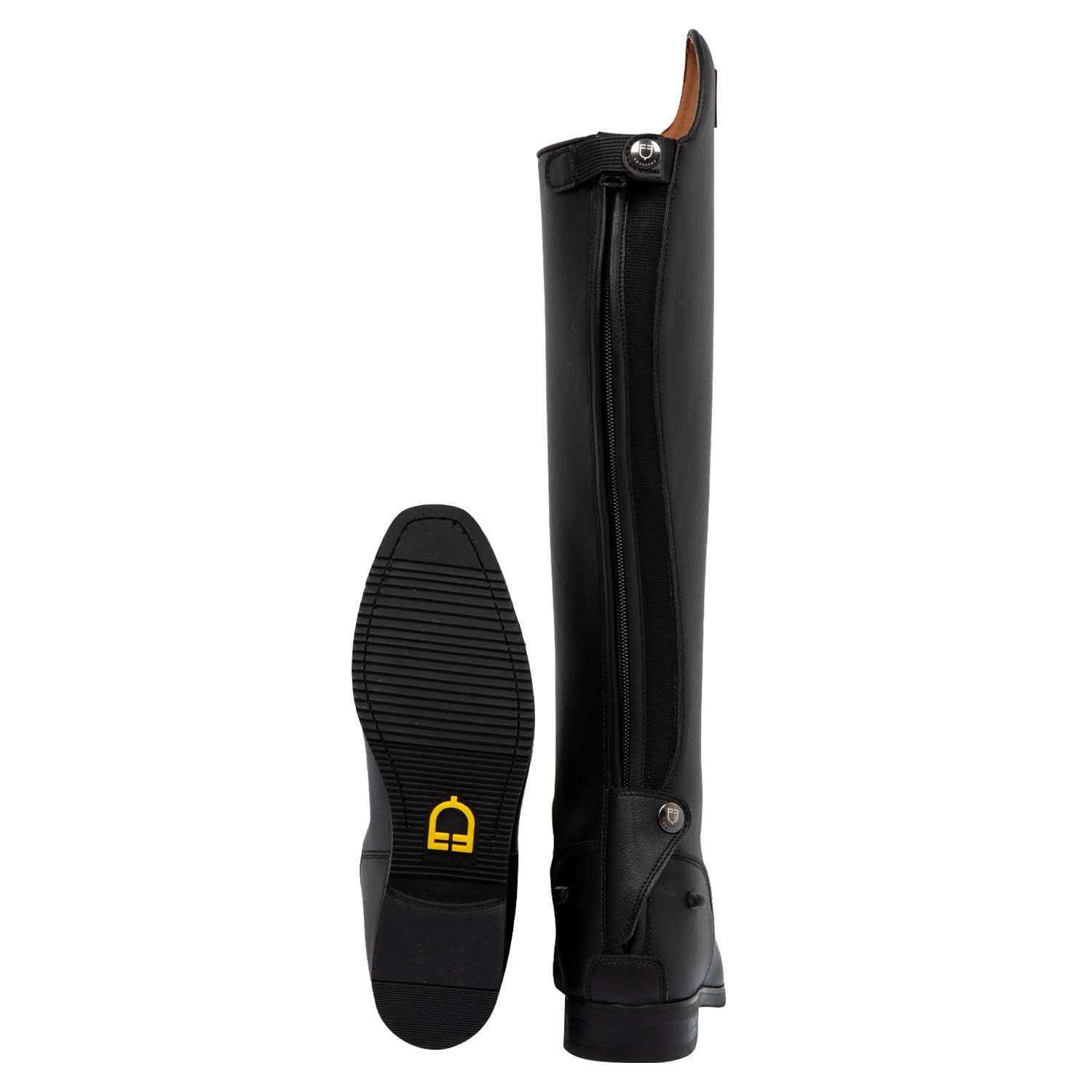 Kinder-Reitstiefel aus beschichteter Mikrofaser