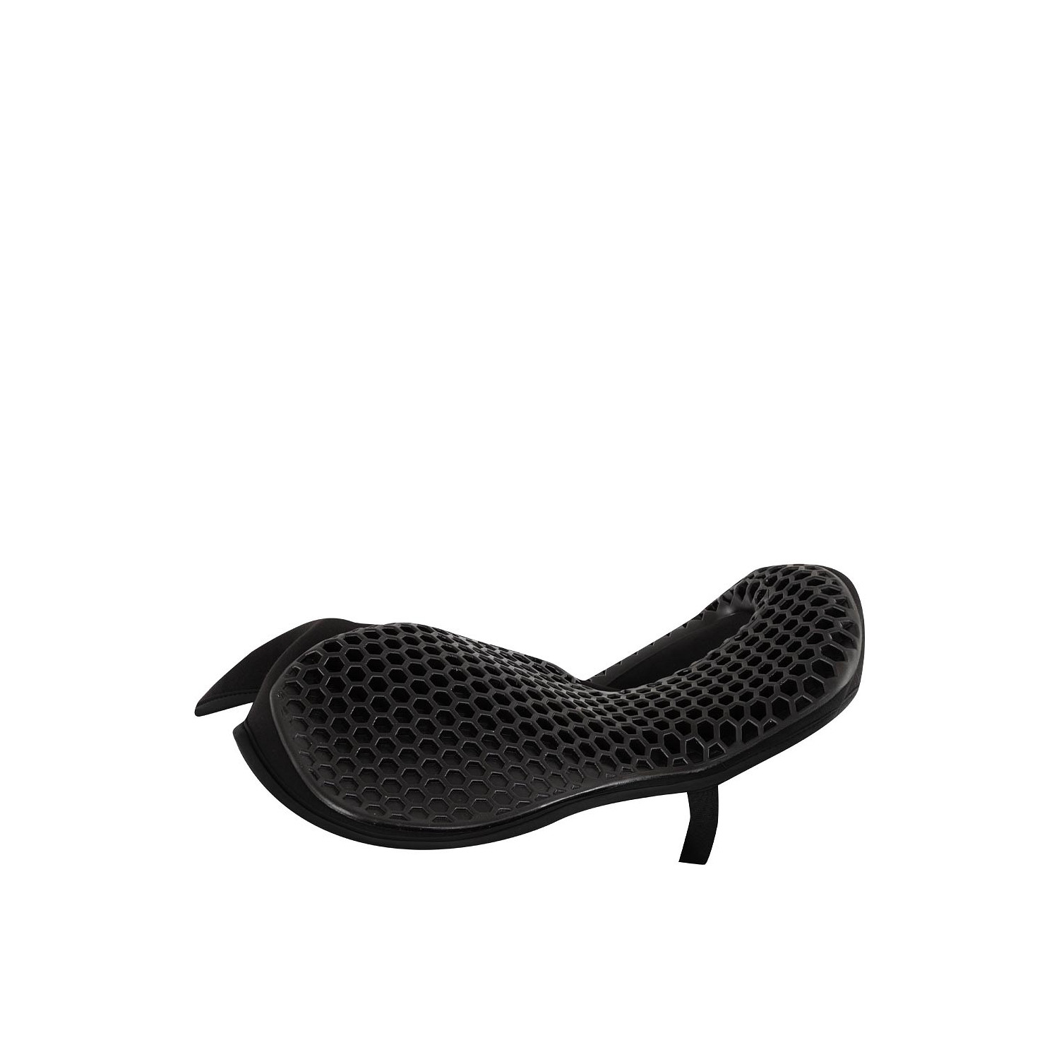 Sattelsitzkissen Ortho-Coccyx Gel Dressur in schwarz/schwarz