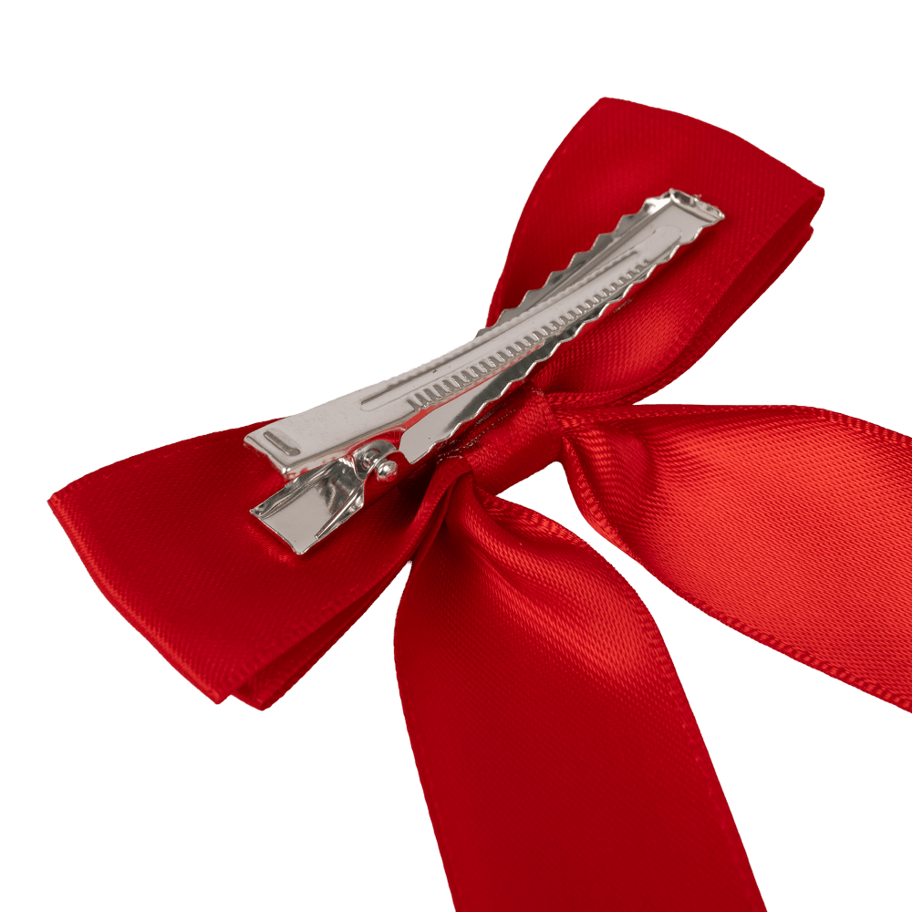 Rotes Band mit Clip