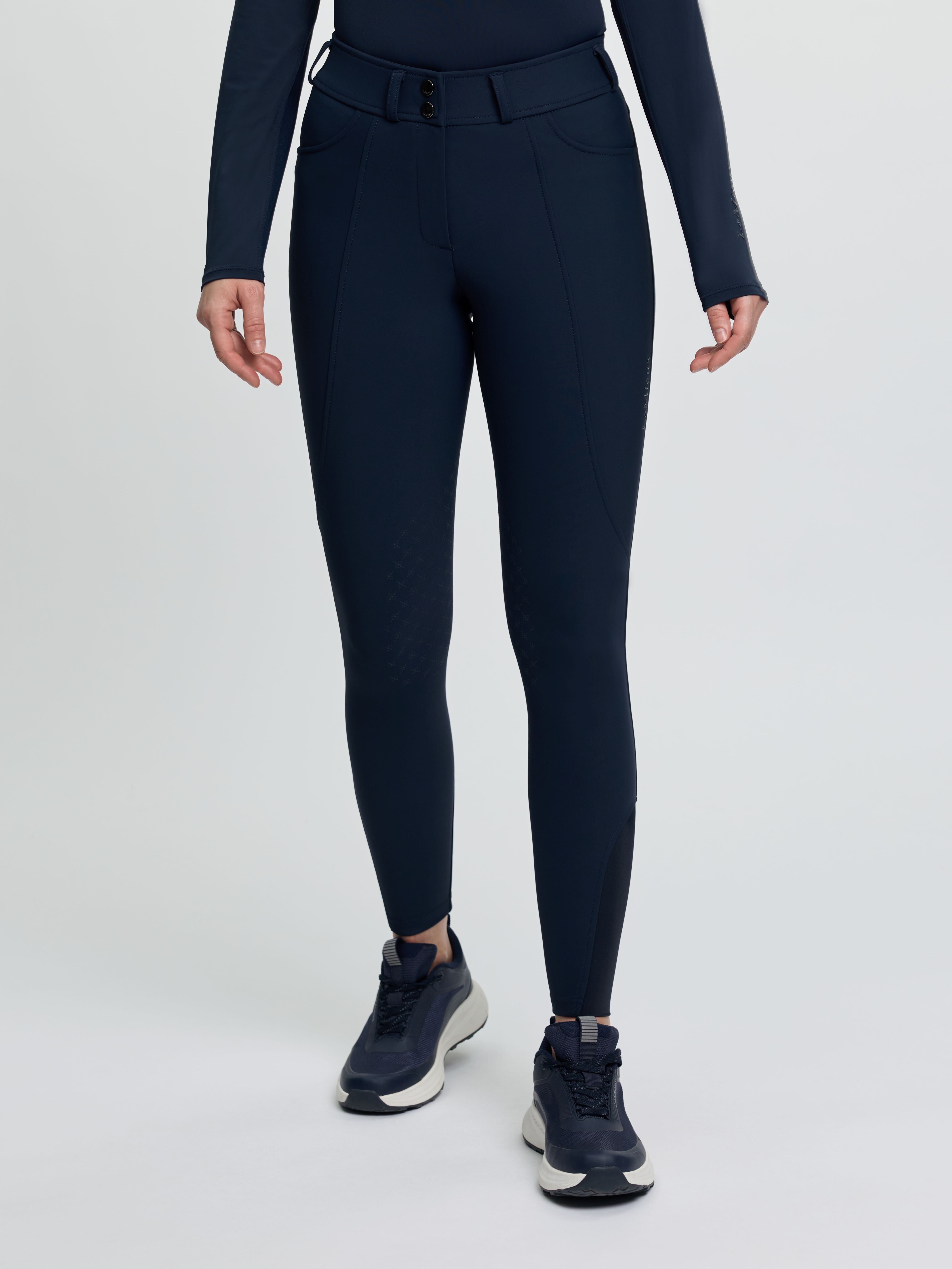 Brilliance Reithose mit Kniebesatz