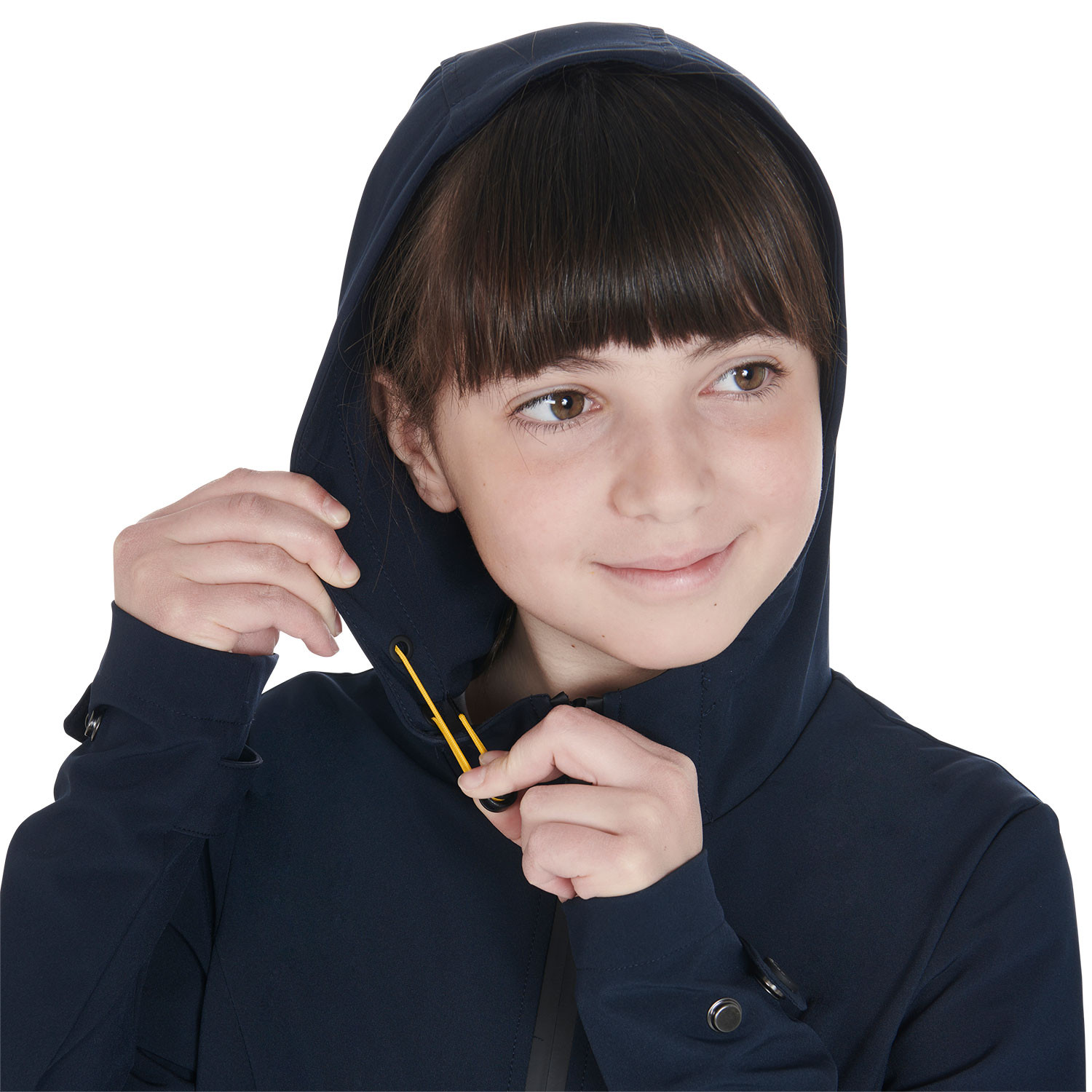 Schmal geschnittene Kinder-Softshelljacke aus technischem Gewebe