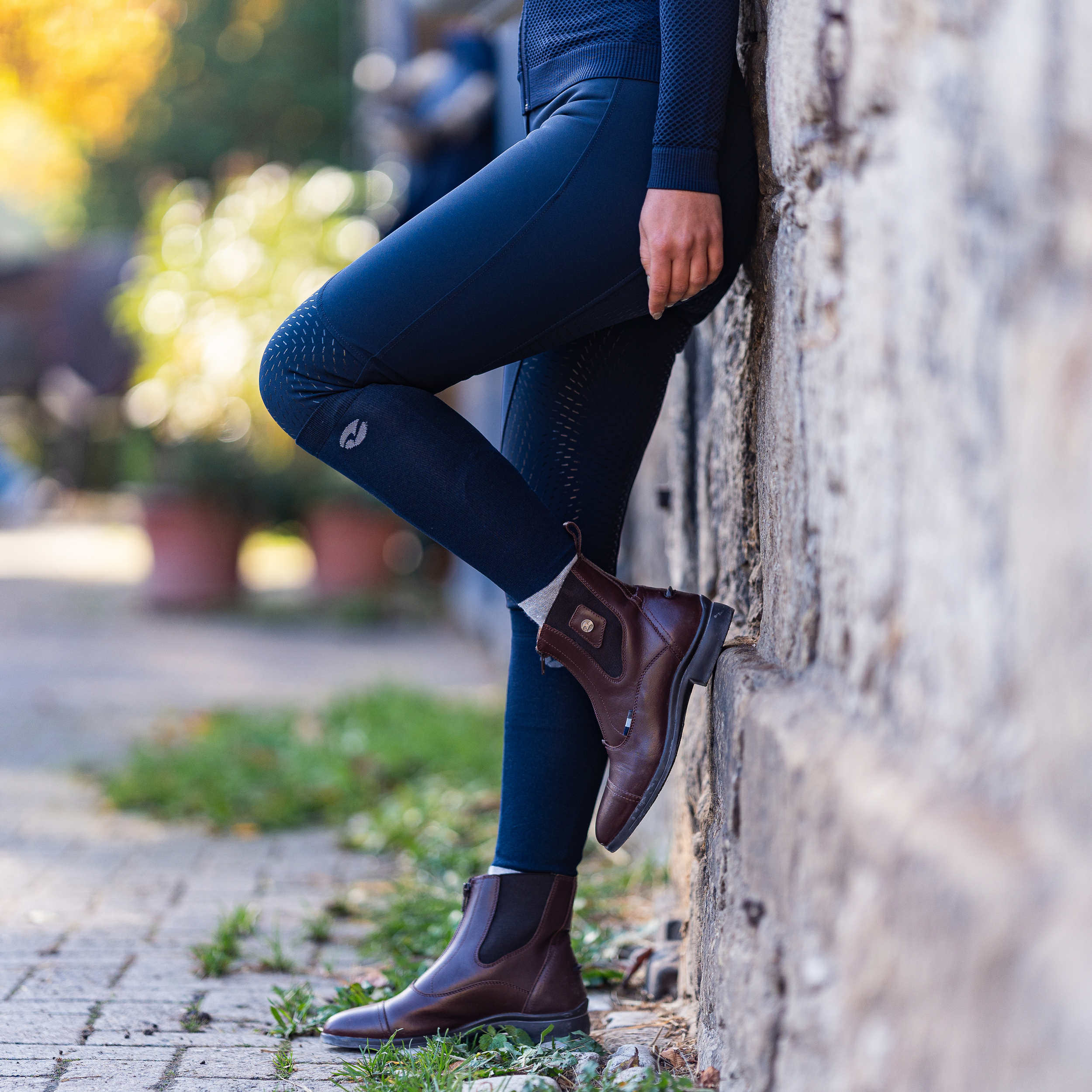 Pantalon d'équitation dame Ella avec plein grip