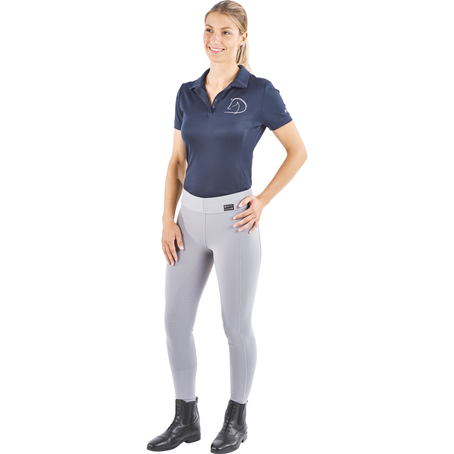 Reitleggings Damen Passion mit Vollgrip