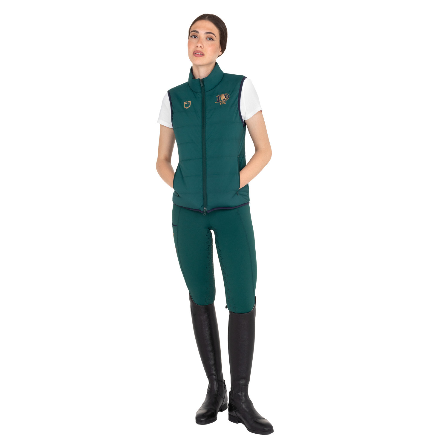 Damen-Slim-Fit-Weste X FISE 100