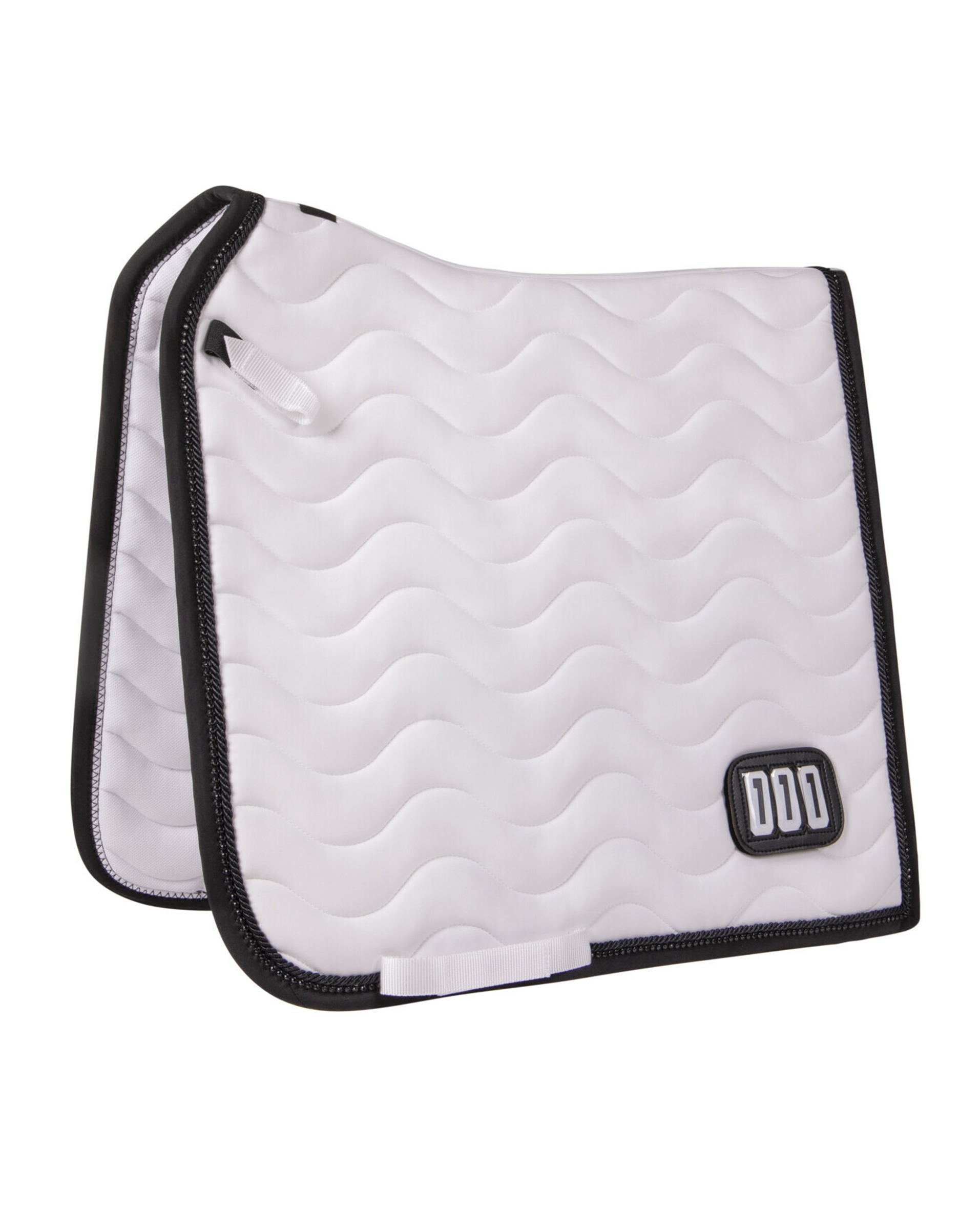 Saddle pad with start numbers