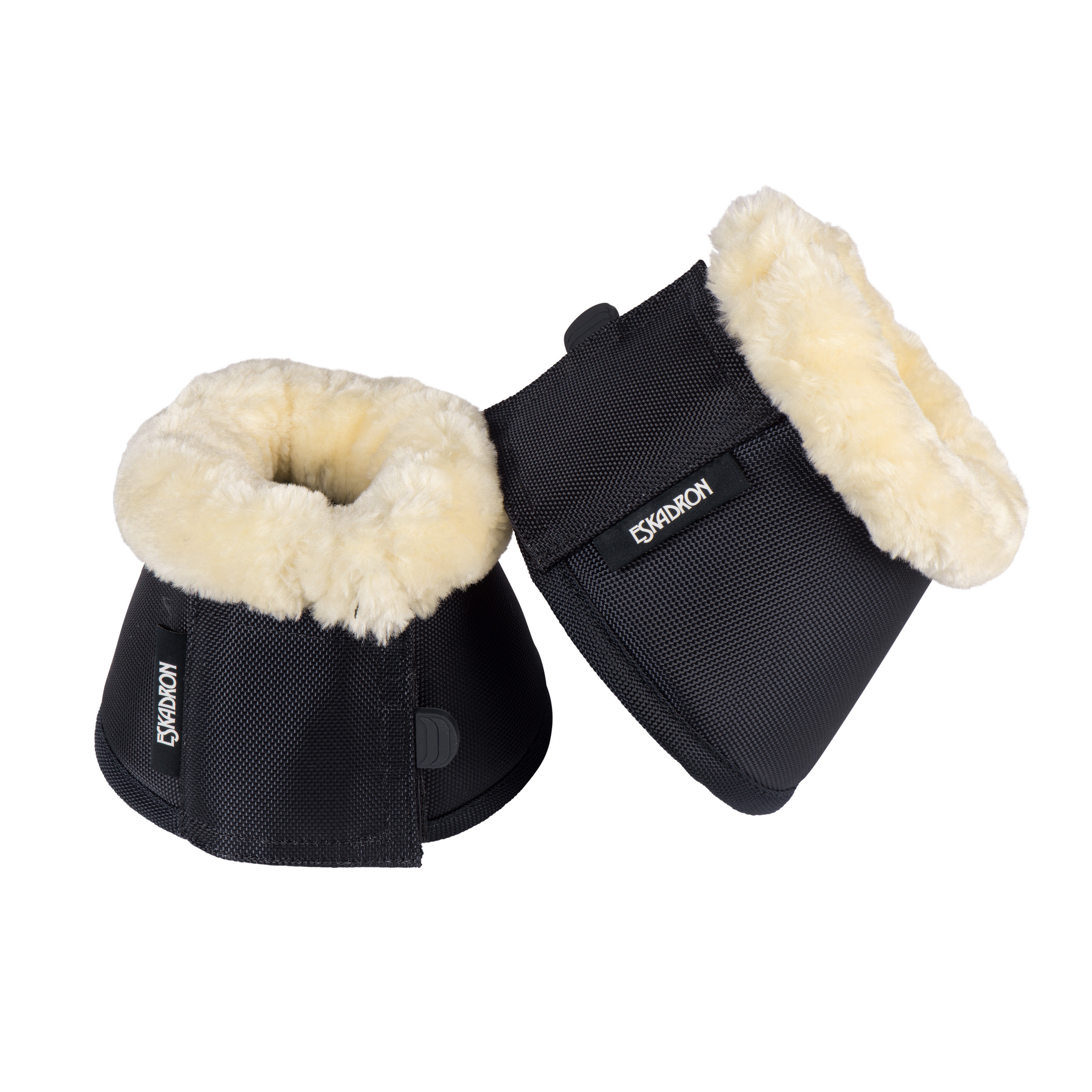Fauxfur bell boots