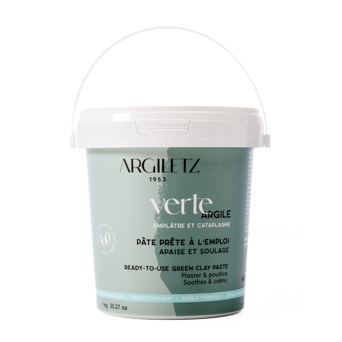 Grüner Lehm by "argiletz" Paste 1 Kg