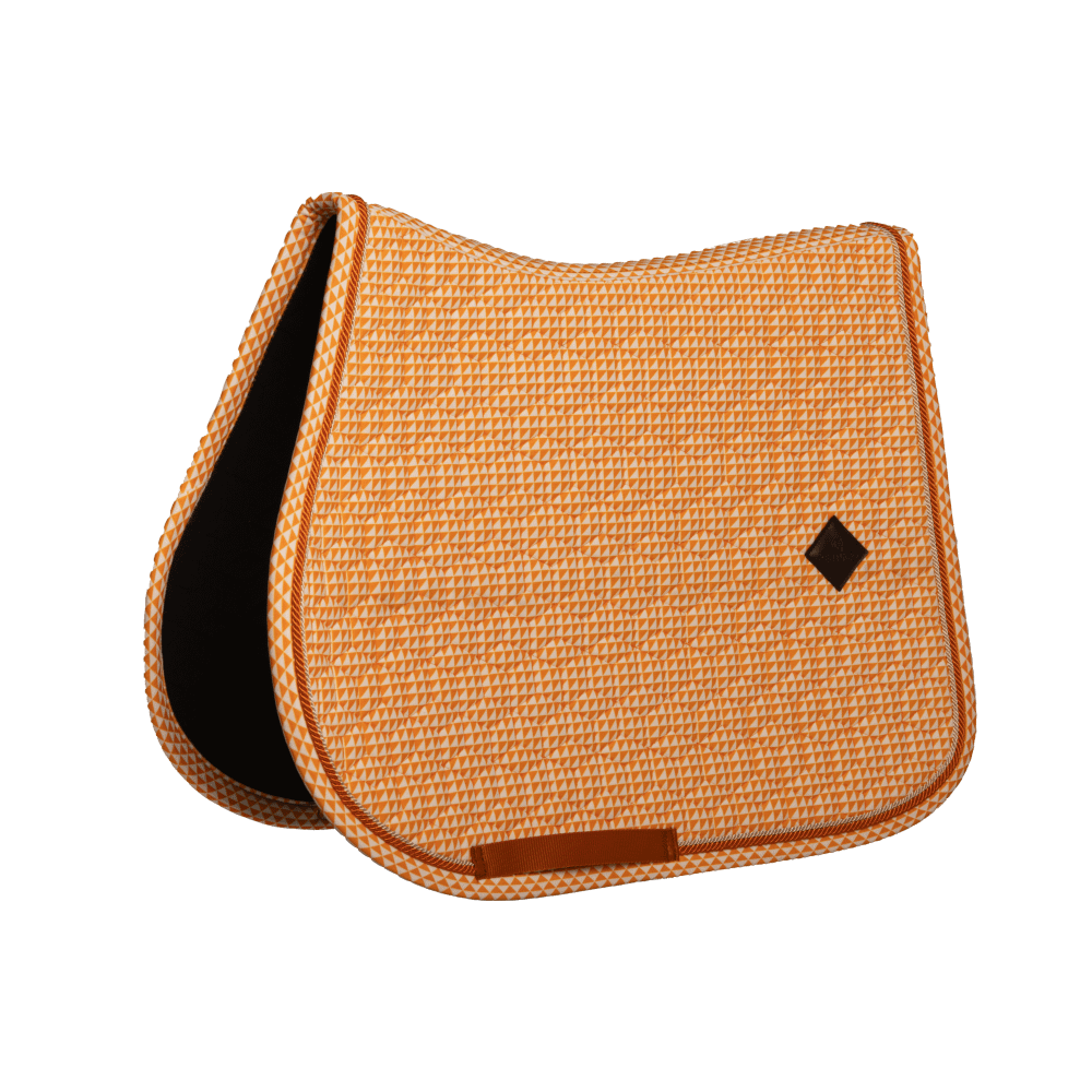 Samtstoff Schabracke mit Prints