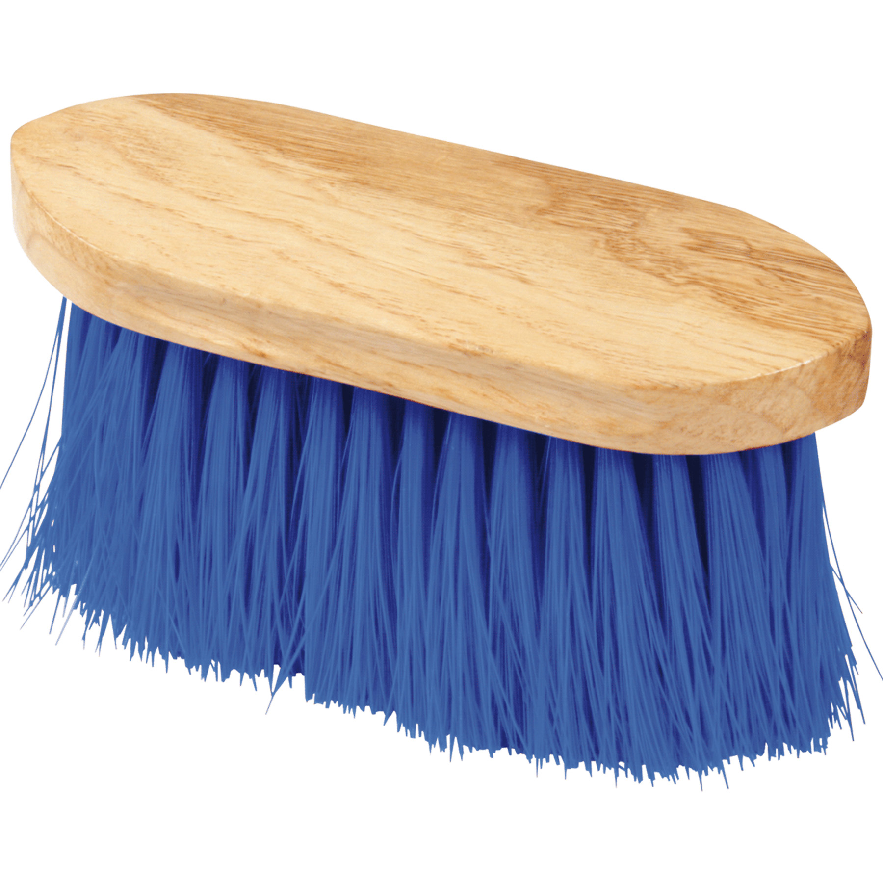 Staubbürste 18 cm, weiche, lange Borsten 8 cm, blau