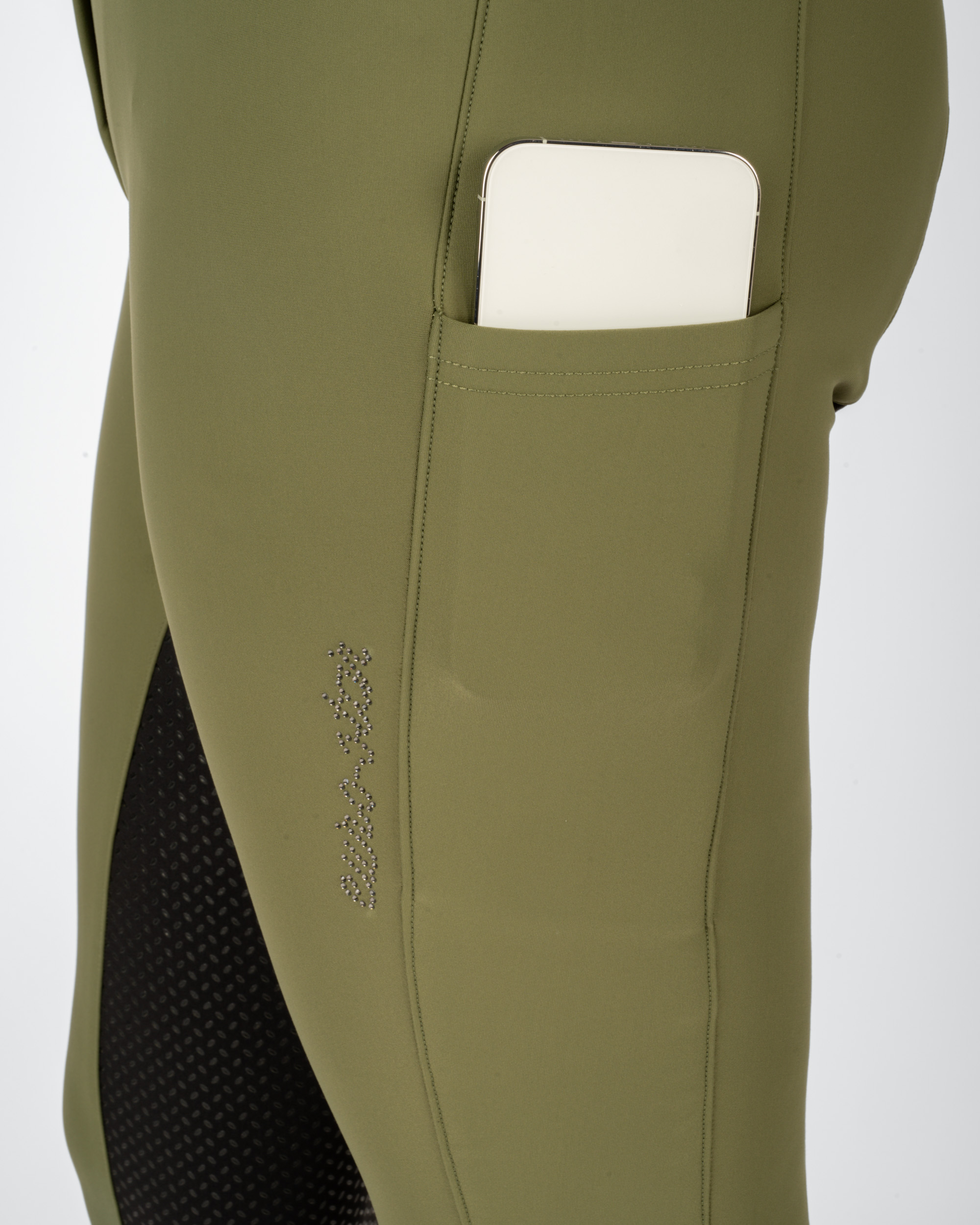 Ladies riding breeches Arielle Snow FullGrip