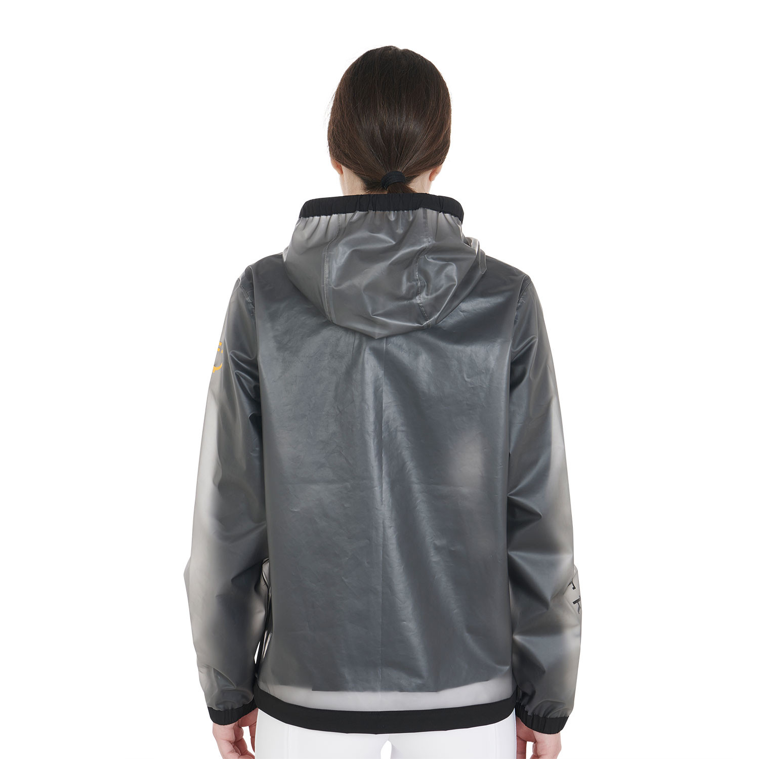 Transparente Damen-Funktions-Regenjacke