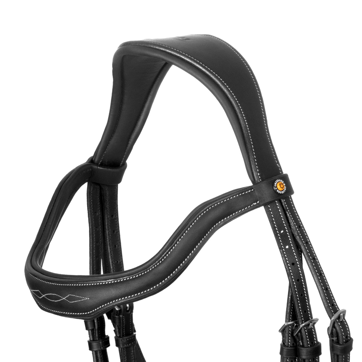 Weiches genähtes Lederzaumzeug