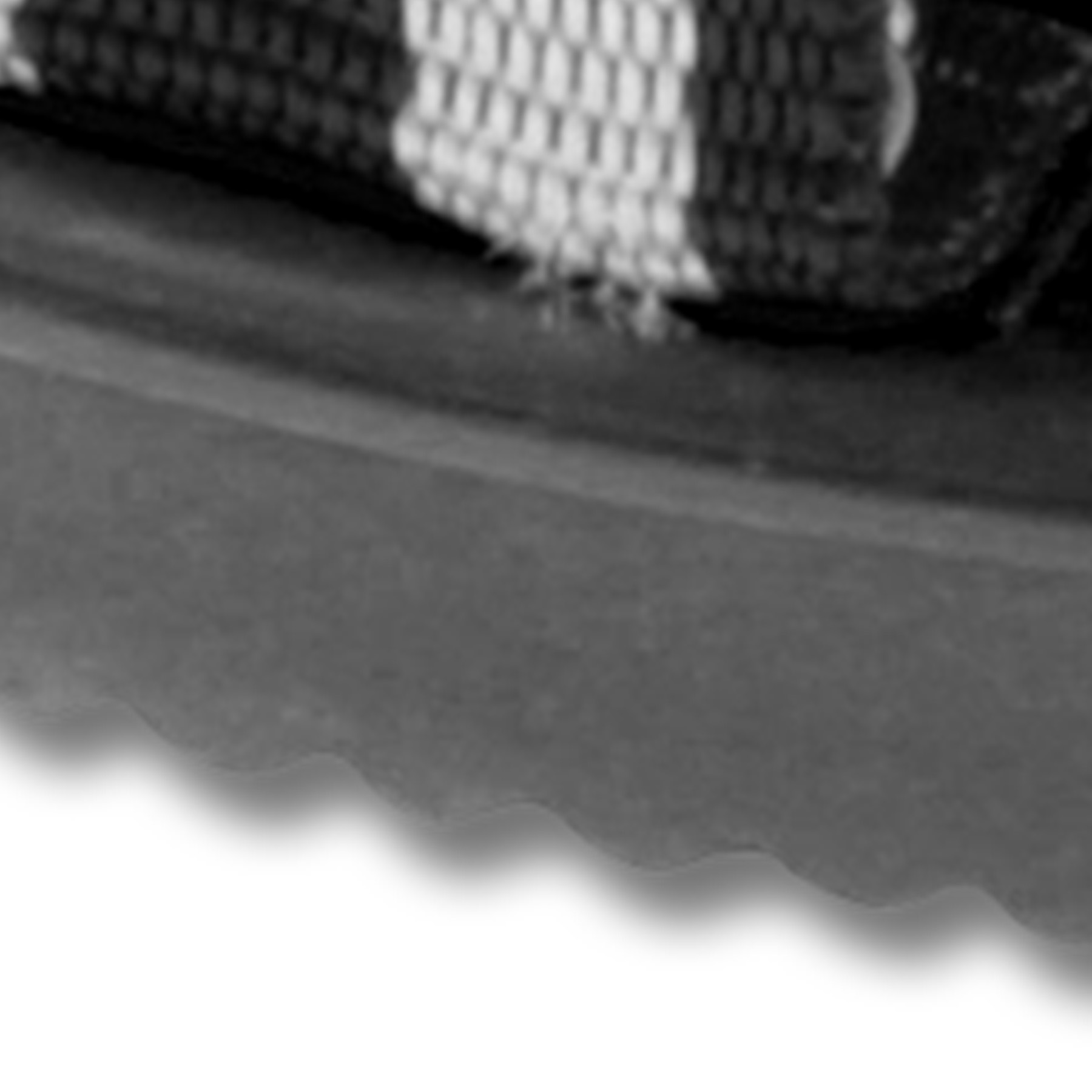 Striegel Hartplastik, schwarz