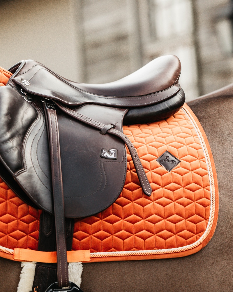Jumping saddle pad Velvet