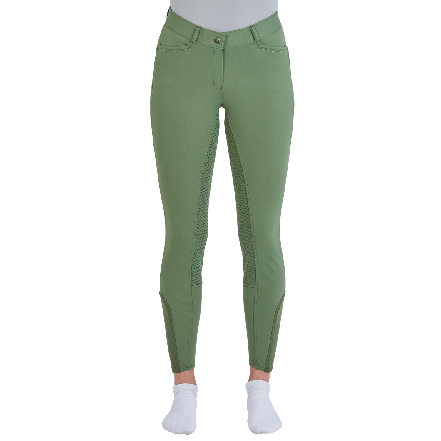 Reithose Damen Senja Winter mit Vollgrip