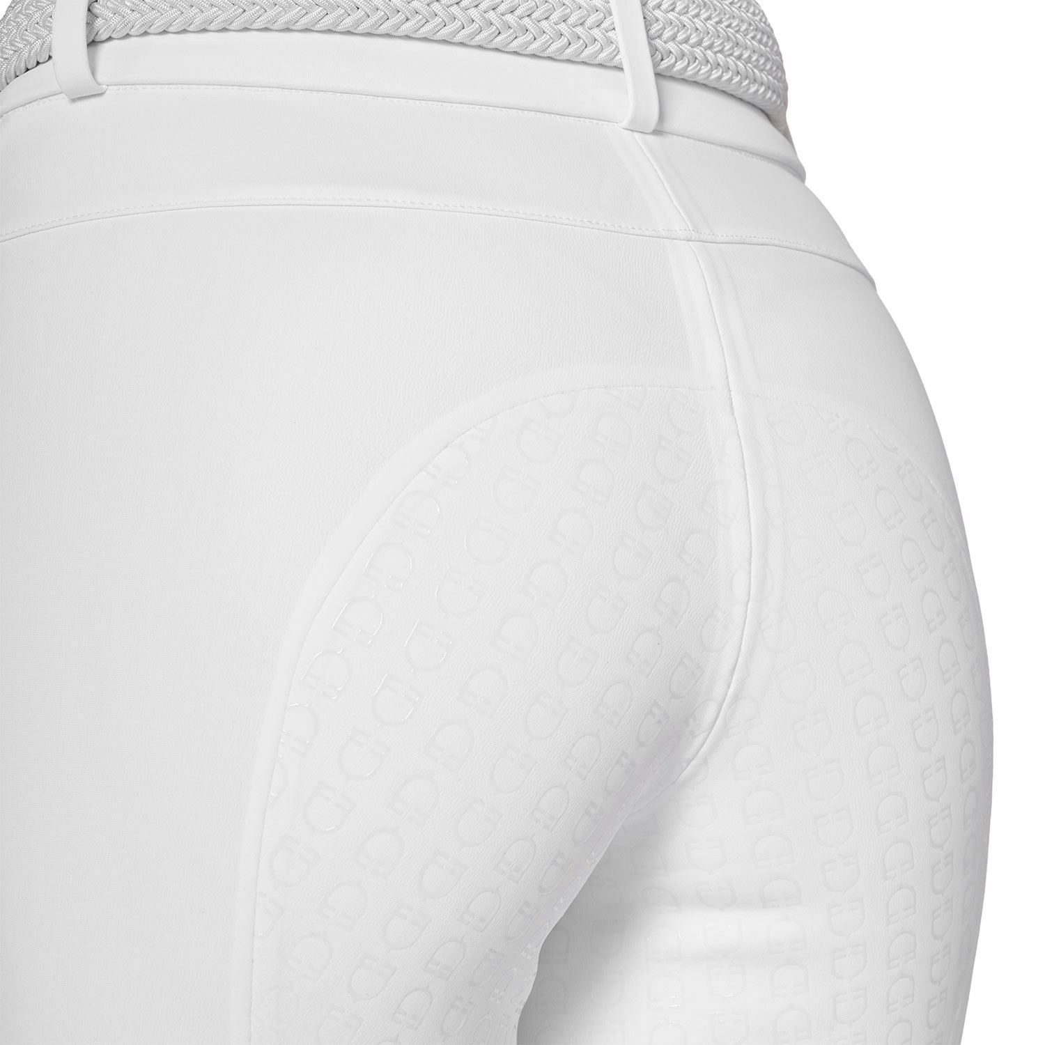 Damen-Reithose mit hohem Bund und Vollbesatz