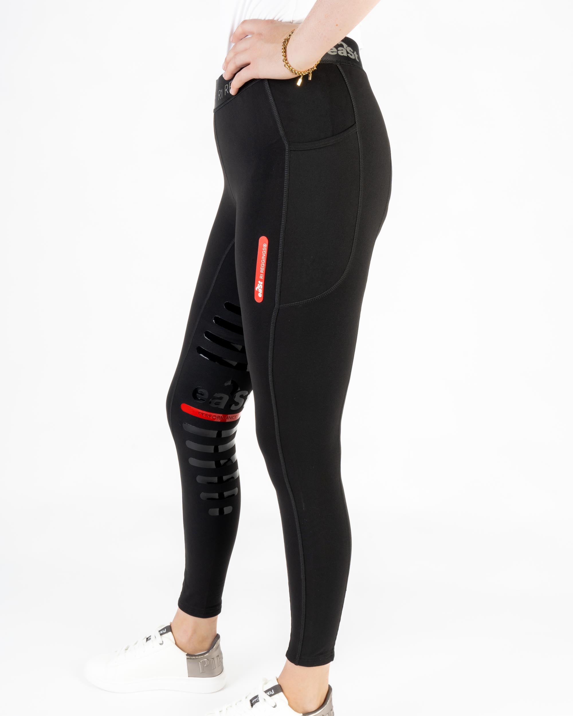 Ladies riding leggings Reggings® R1 Dressage with full grip