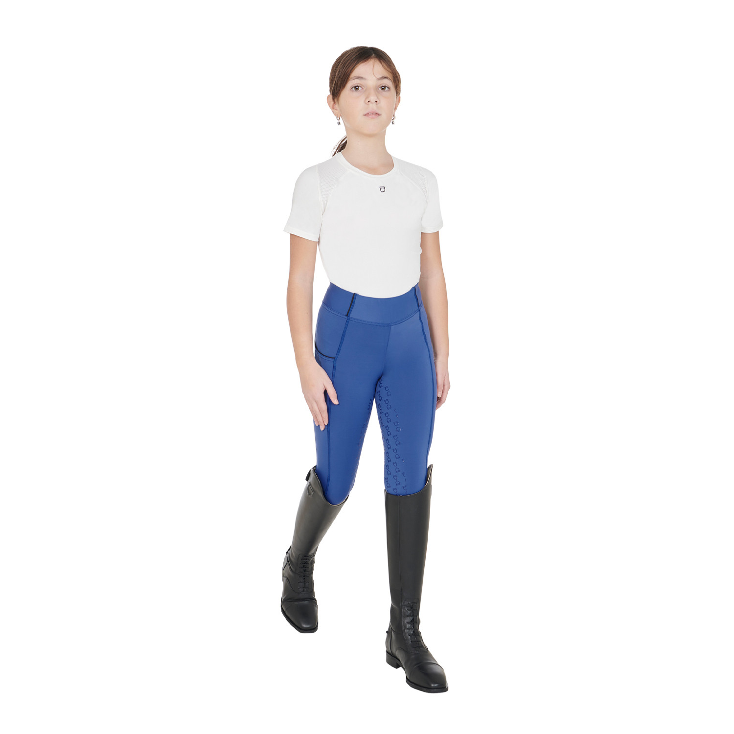 Mädchen-Leggings mit Fleecefutter