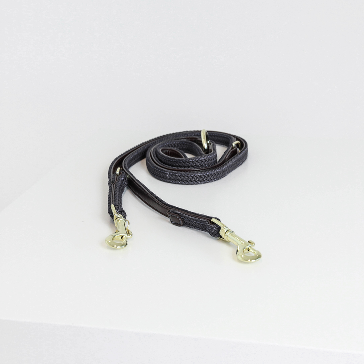 Nylon braided dog lead
