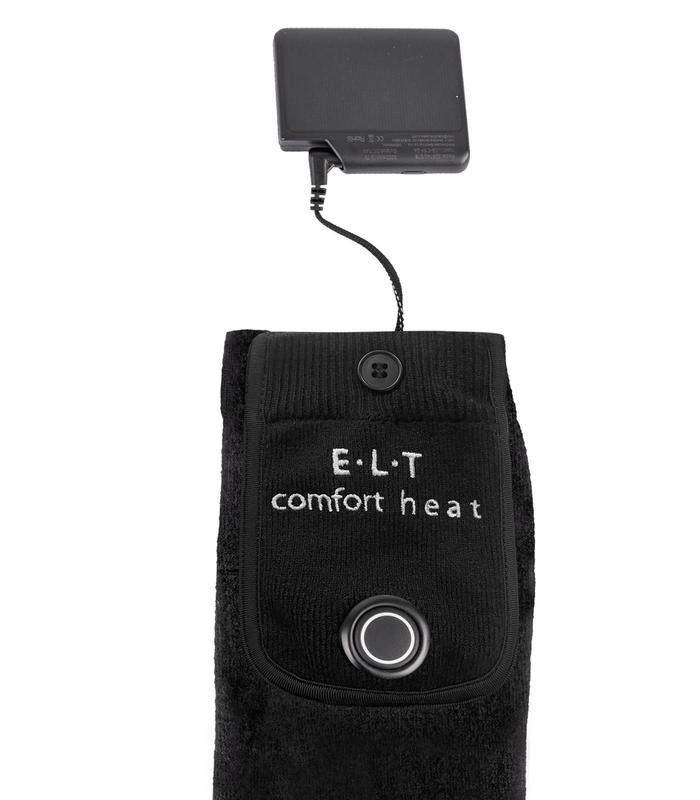 Heatable Socks Comfort Heat, black